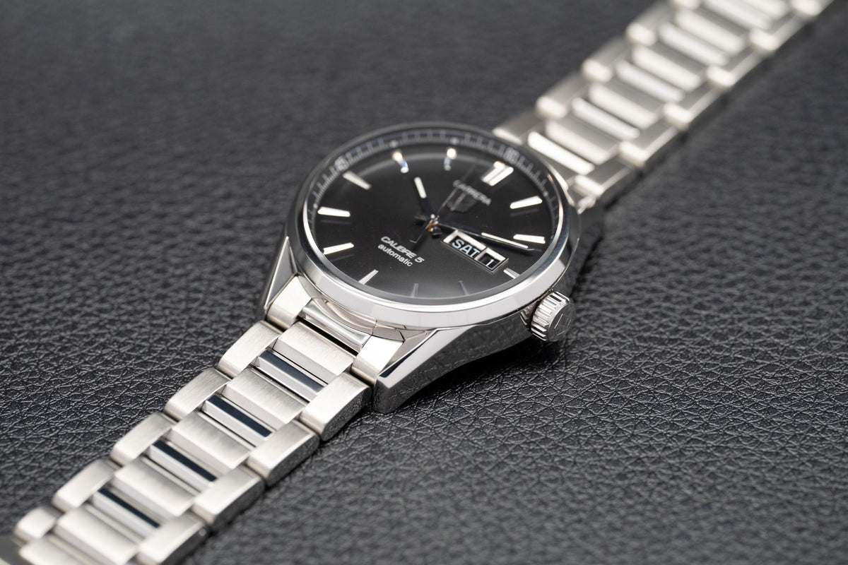 Tag Heuer Carrera Calibre 5 Day-Date WAR201A.BA0723 Fullset 2015 Box+Papers
