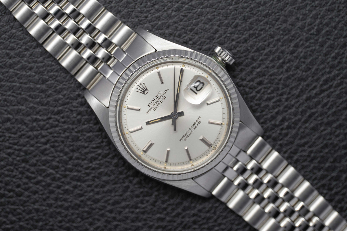 Rolex Datejust 1601 Silver Dial 1974