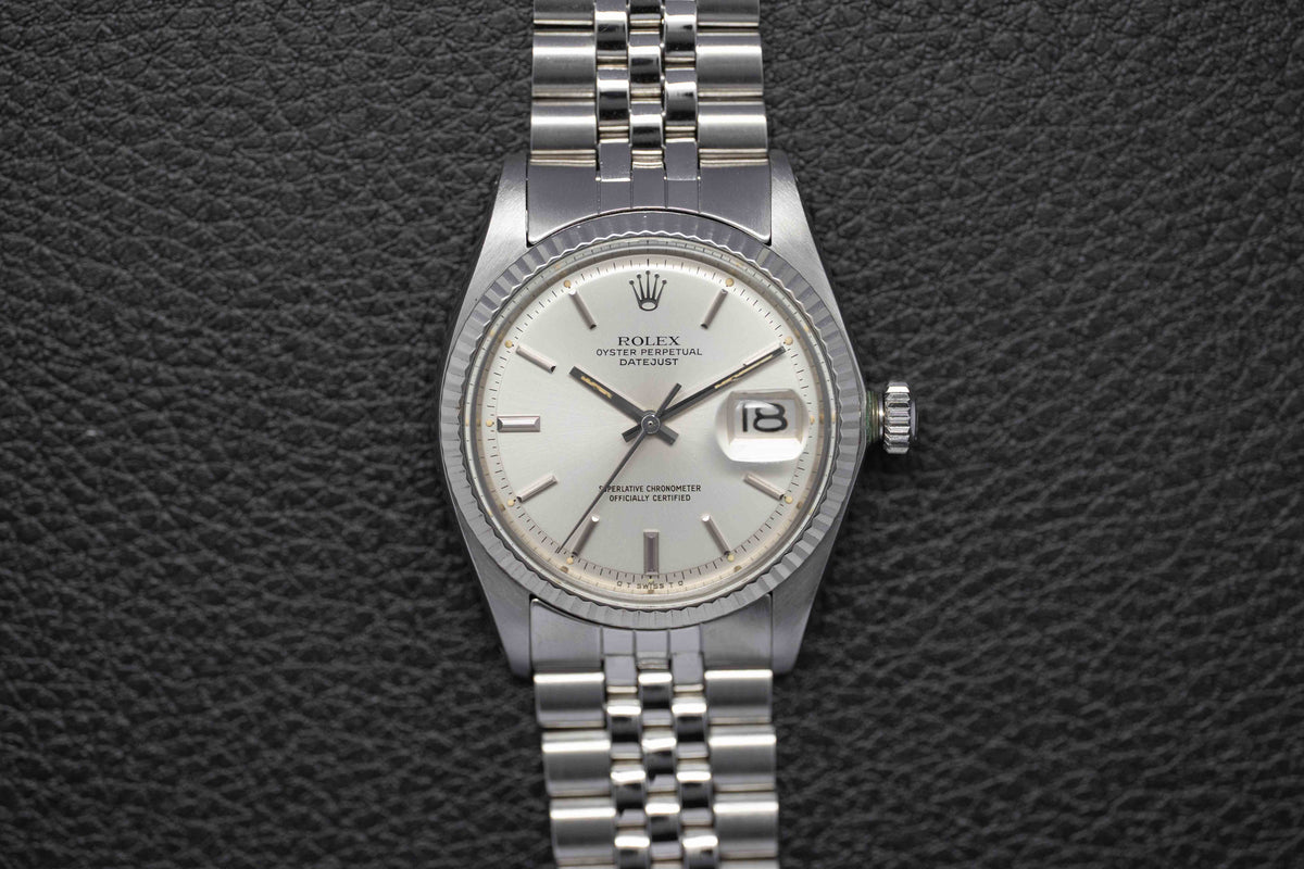 Rolex Datejust 1601 Silver Dial 1974