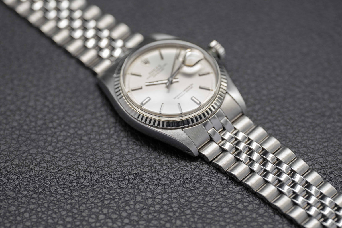Rolex Datejust 1601 Silver Dial 1974