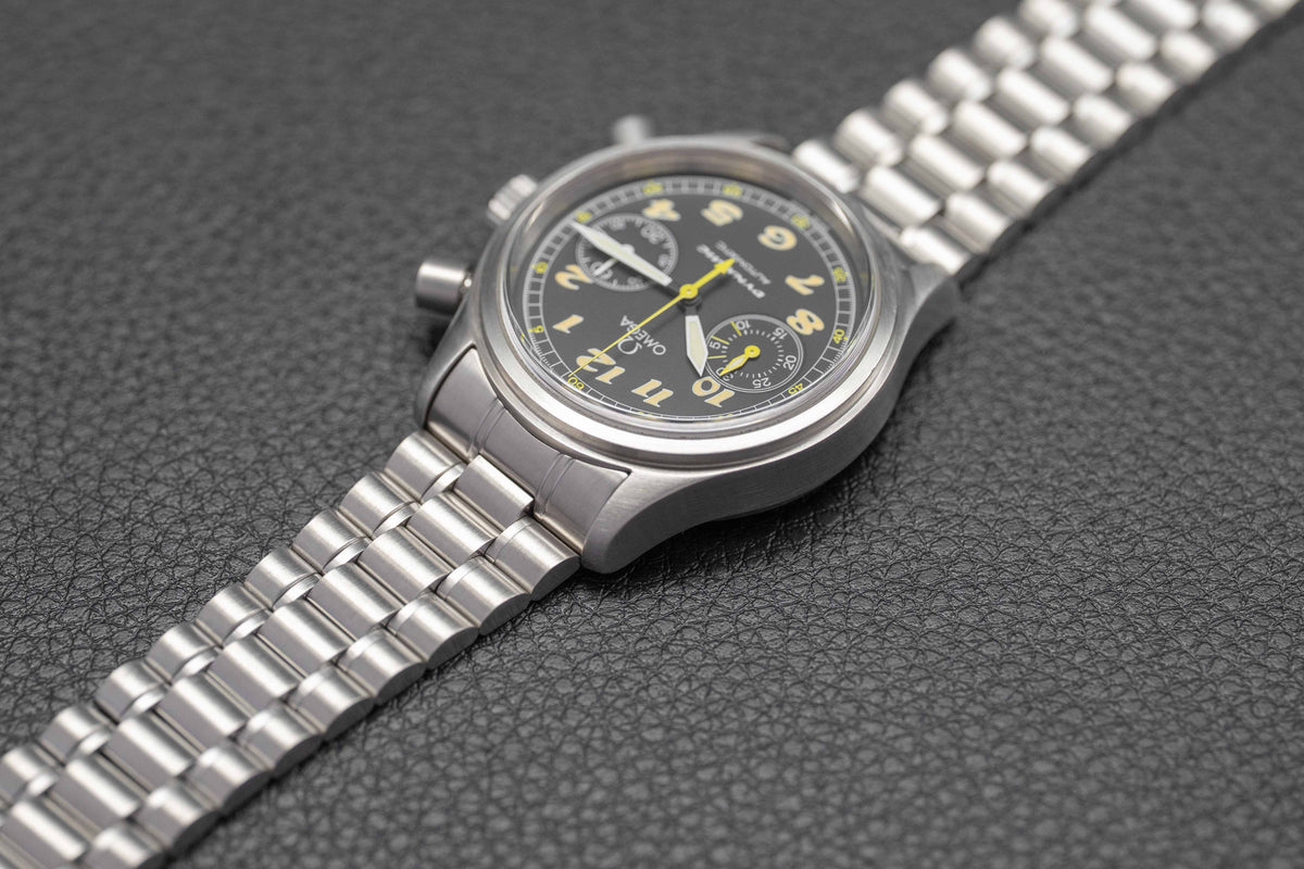 Omega Dynamic Chronograph 5240.50 Black Dial 1995 Box