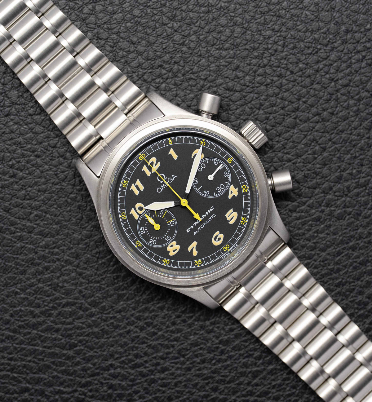Omega Dynamic Chronograph 5240.50 Black Dial 1995 Box