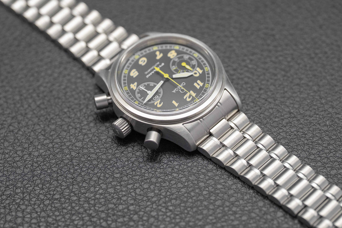 Omega Dynamic Chronograph 5240.50 Black Dial 1995 Box