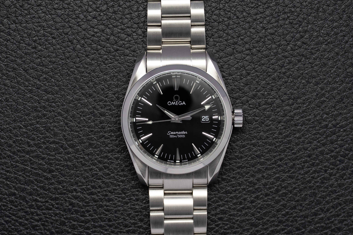 Omega Seamaster Aqua Terra 2518.50 Black Dial 2010
