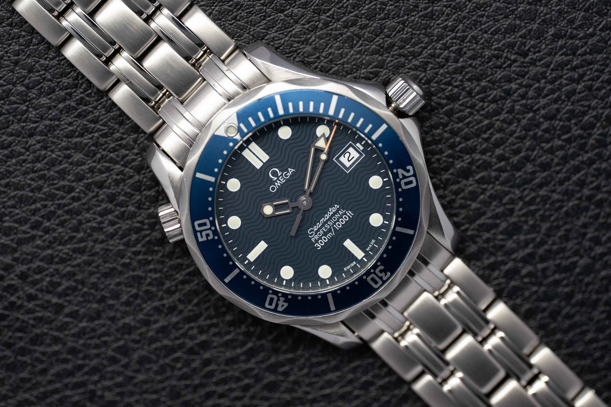 Omega Seamaster 300 2561.80 Blue Dial 1998