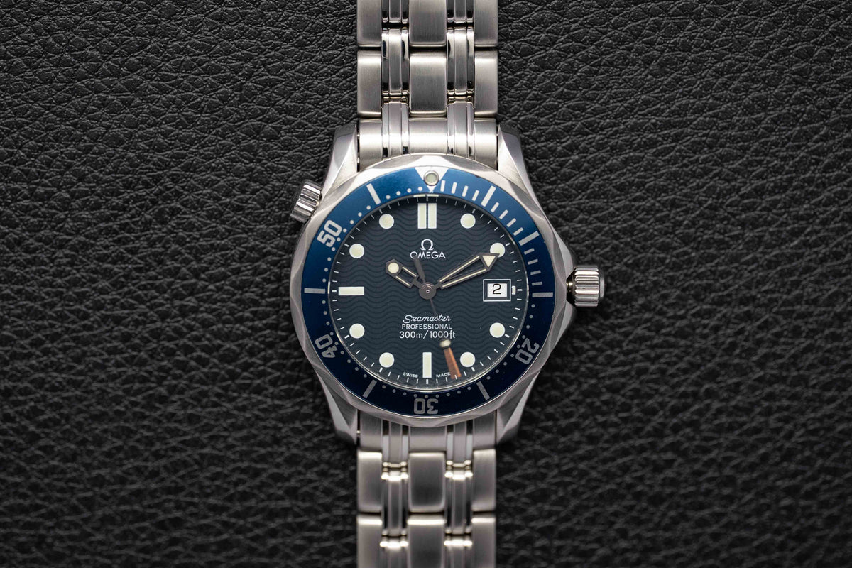 Omega Seamaster 300 2561.80 Blue Dial 1998
