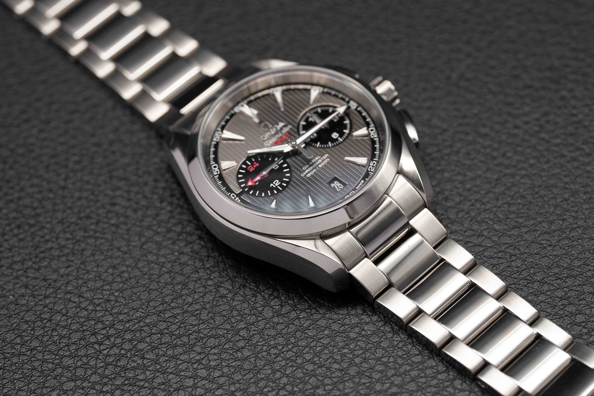 Omega Seamaster Aqua Terra GMT Chronograph 231.10.43.52.06.001 Fullset 2018 Box+Papers