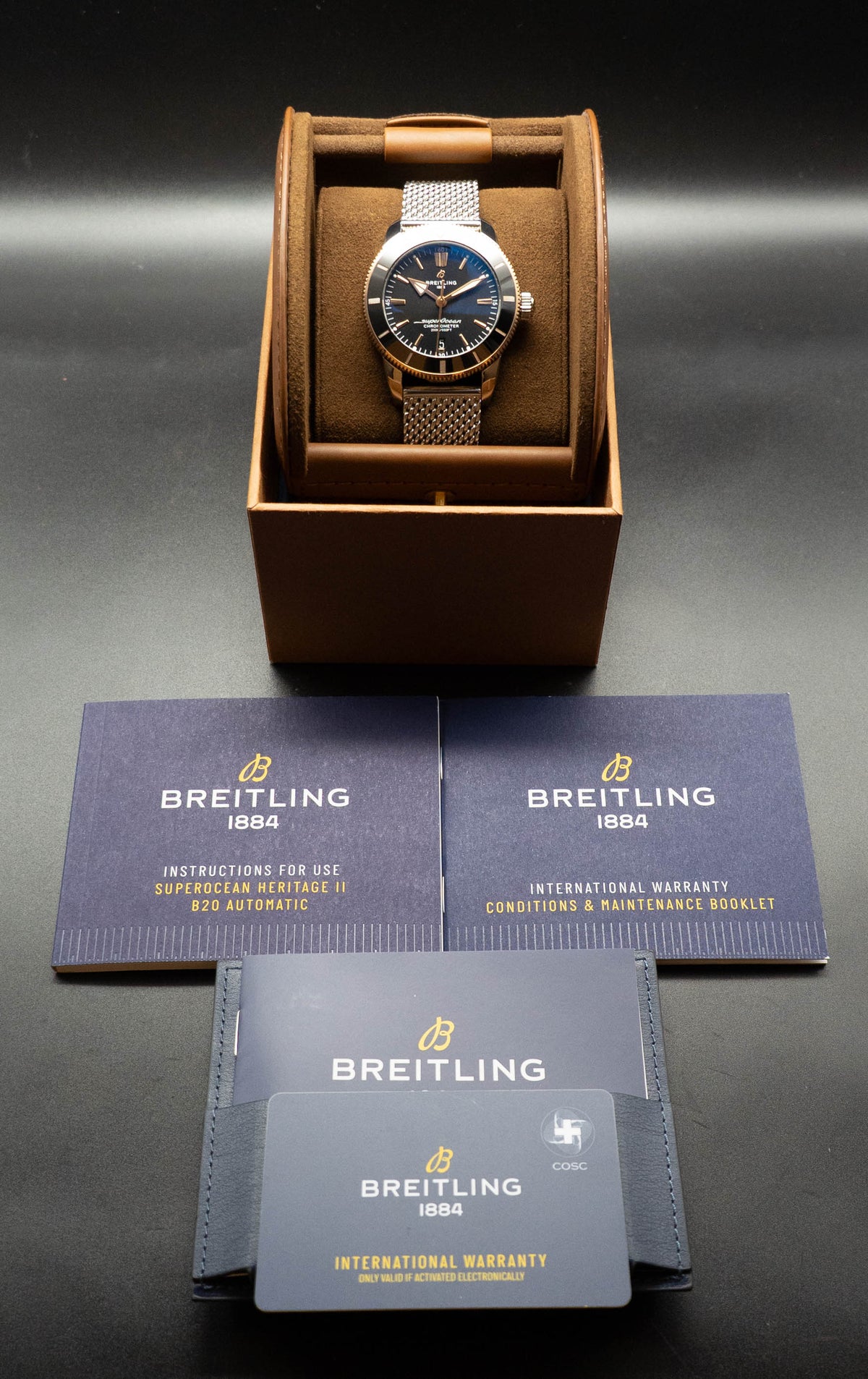 Breitling Premier B01 Chronograph 42 UB2030 Fullset 2025 Box+Papers