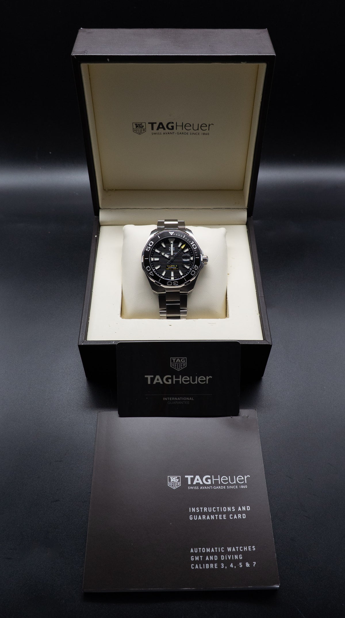 Tag Heuer Aquaracer Calibre 5 WAY201A.BA0927 Fullset 2017 Box+Papers