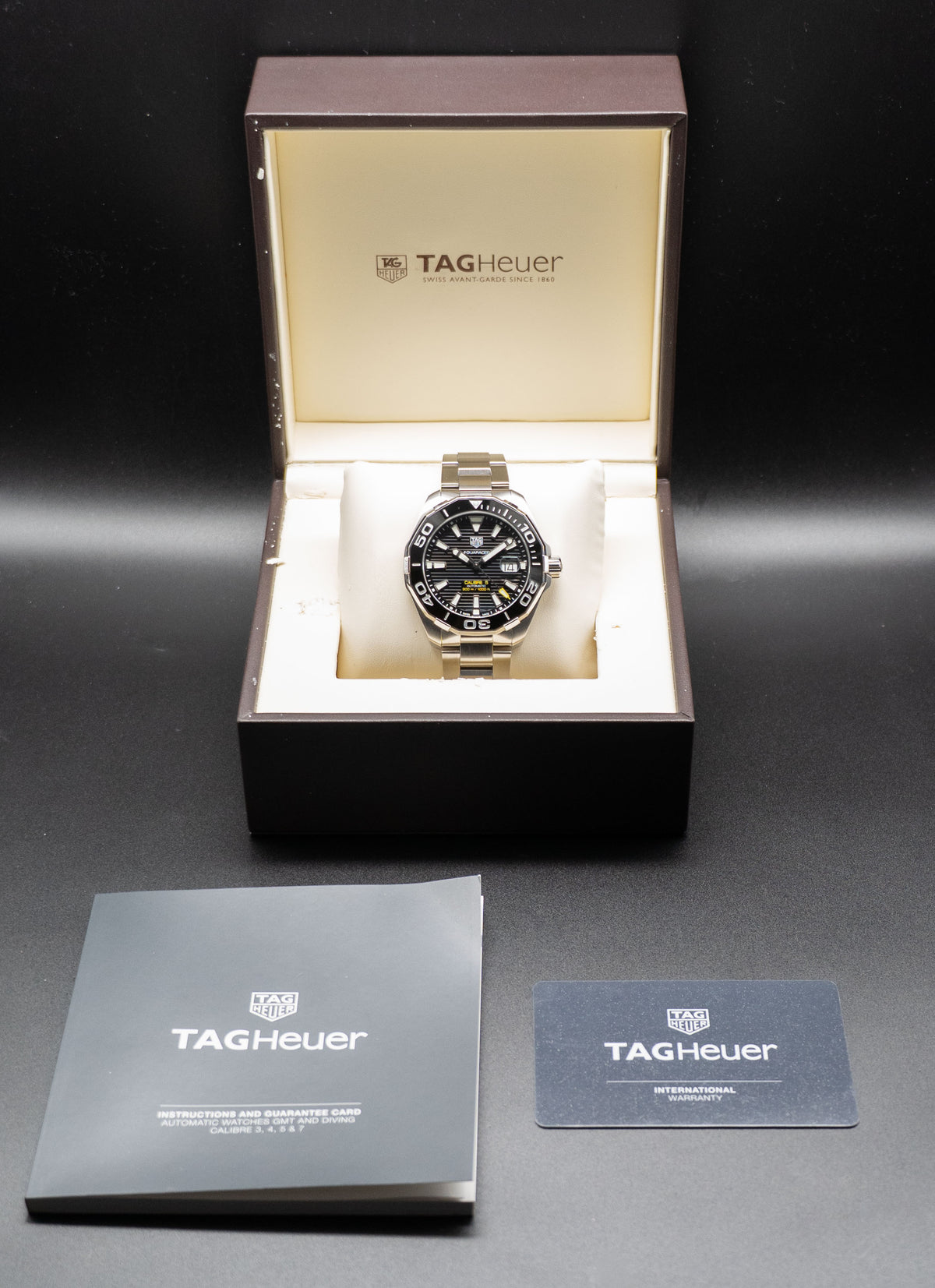 Tag Heuer Aquaracer Calibre 5 WAY201A.BA0927 Fullset 2018 Box+Papers