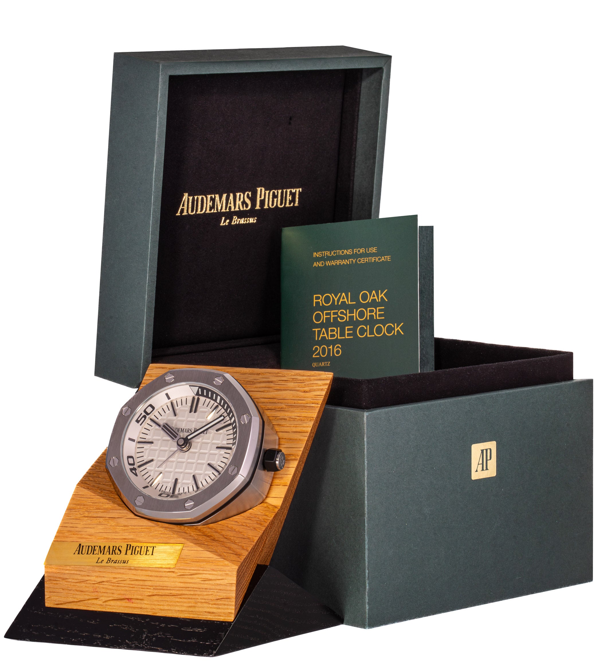 Audemars Piguet Royal Oak Offshore Desk Clock Fullset 2016 Box+Papers