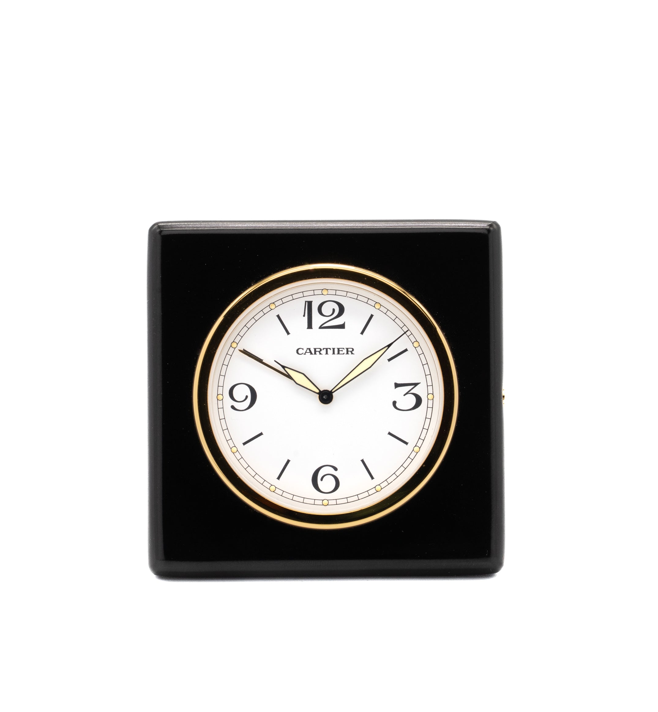 Cartier Santos Vendome Alarm Clock Fullset 1998 Box+Papers