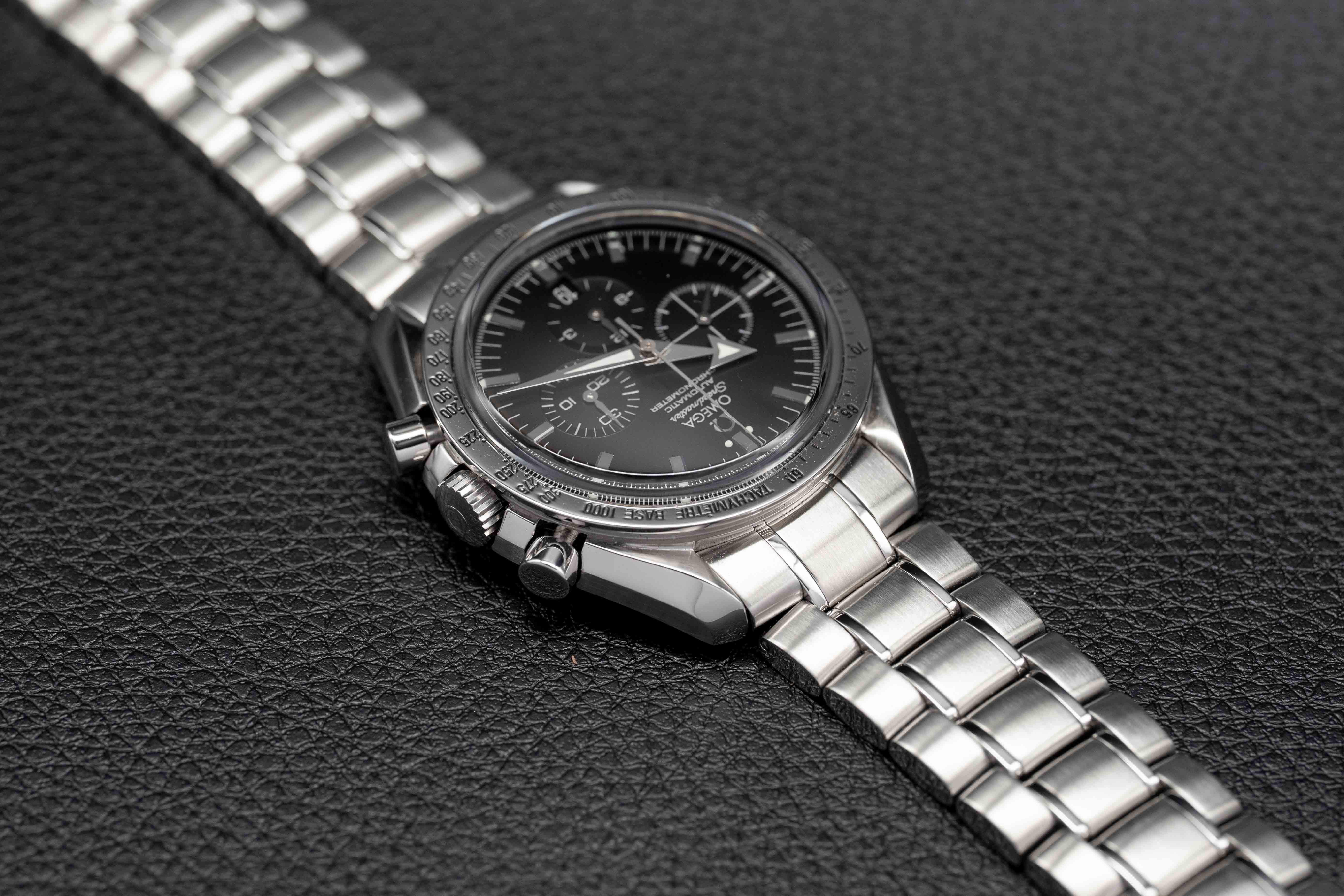Omega Speedmaster Broad Arrow 3551.50 Black Dial 2004 Papers