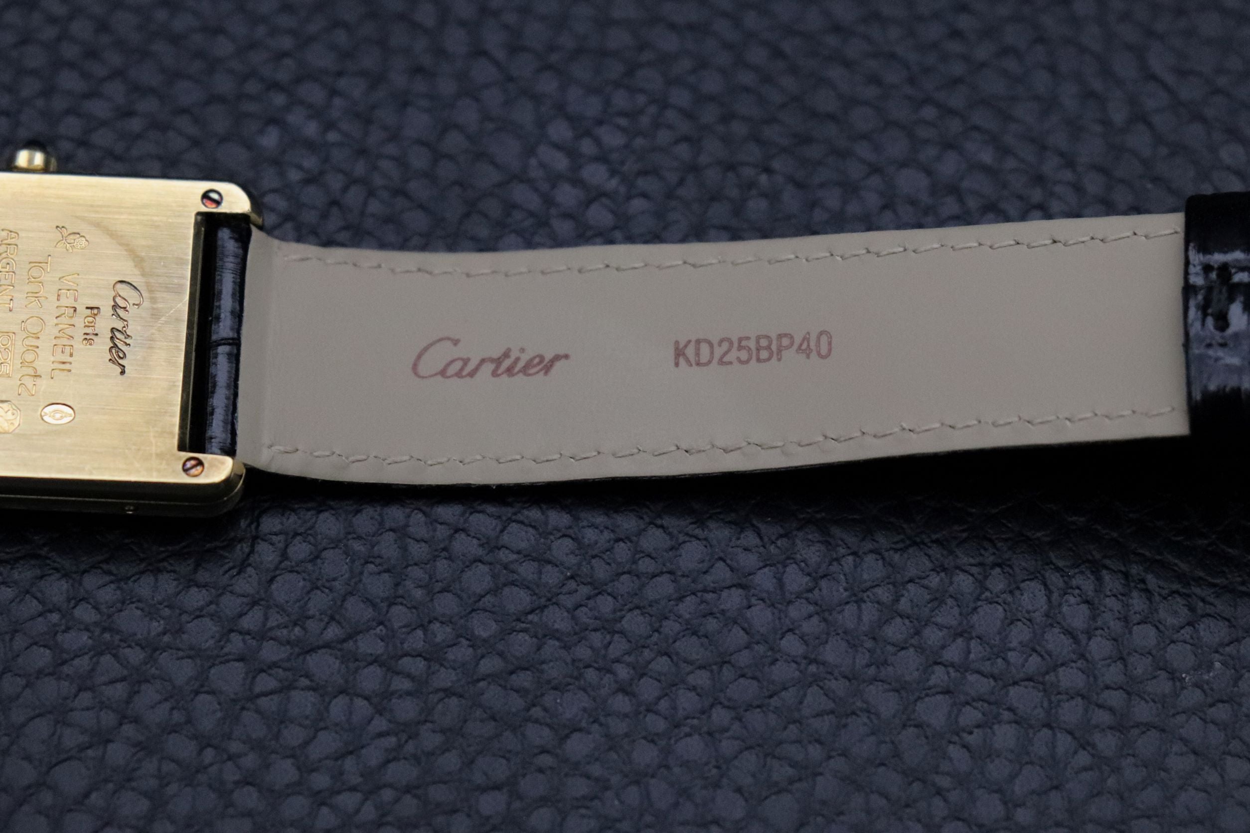 Cartier Tank Must 681008 Burdeaux