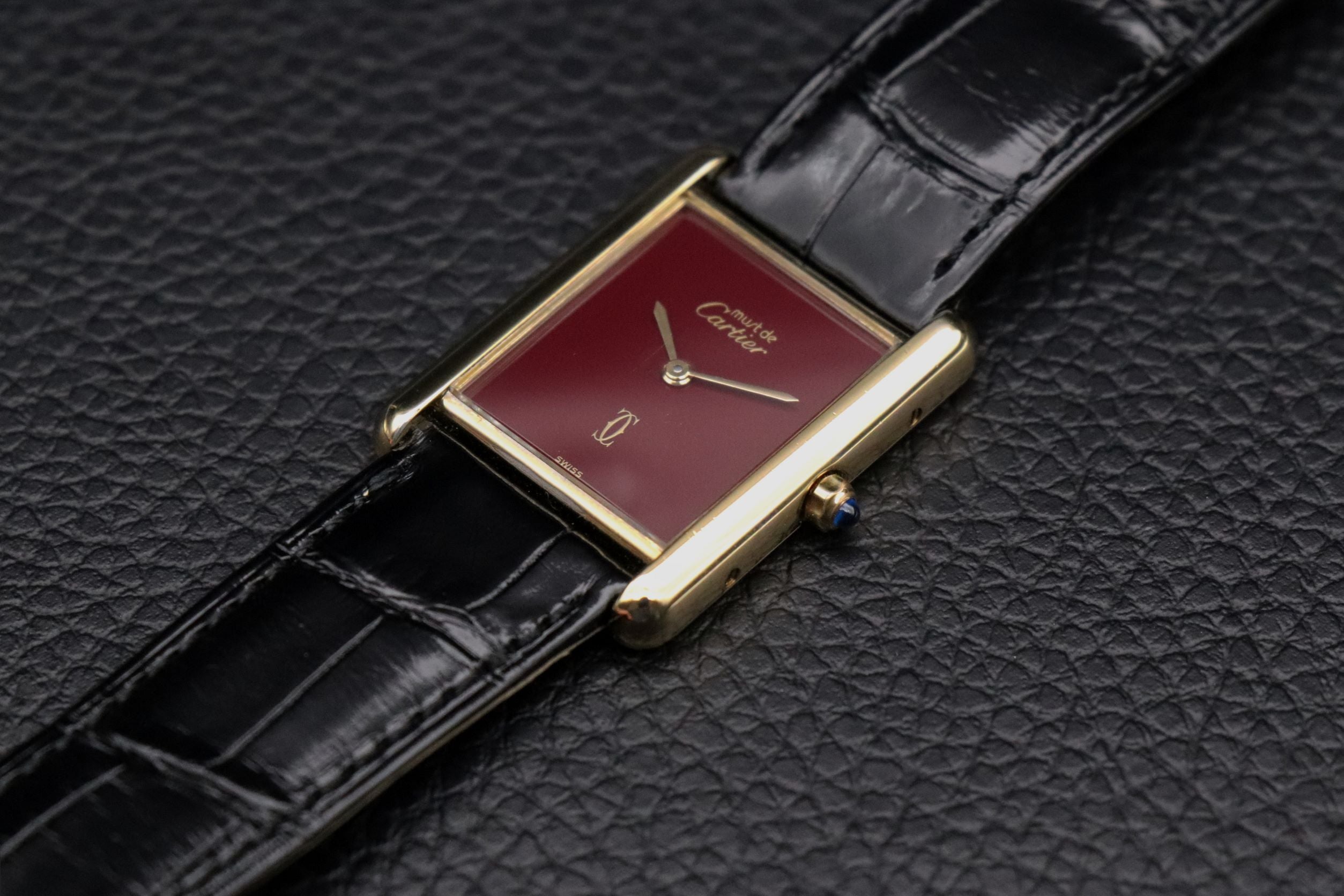 Cartier Tank Must 681008 Burdeaux