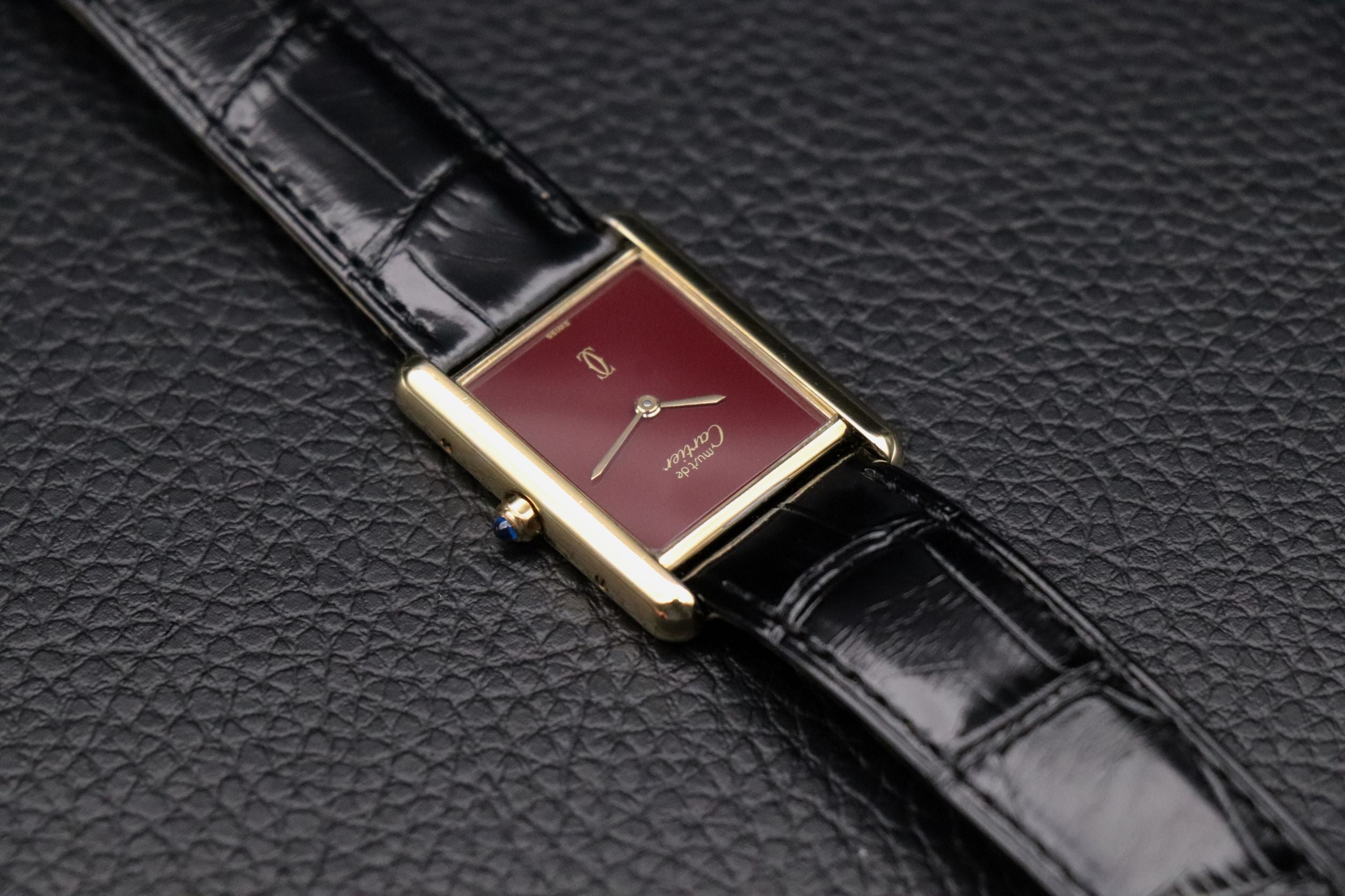 Cartier Tank Must 681008 Burdeaux