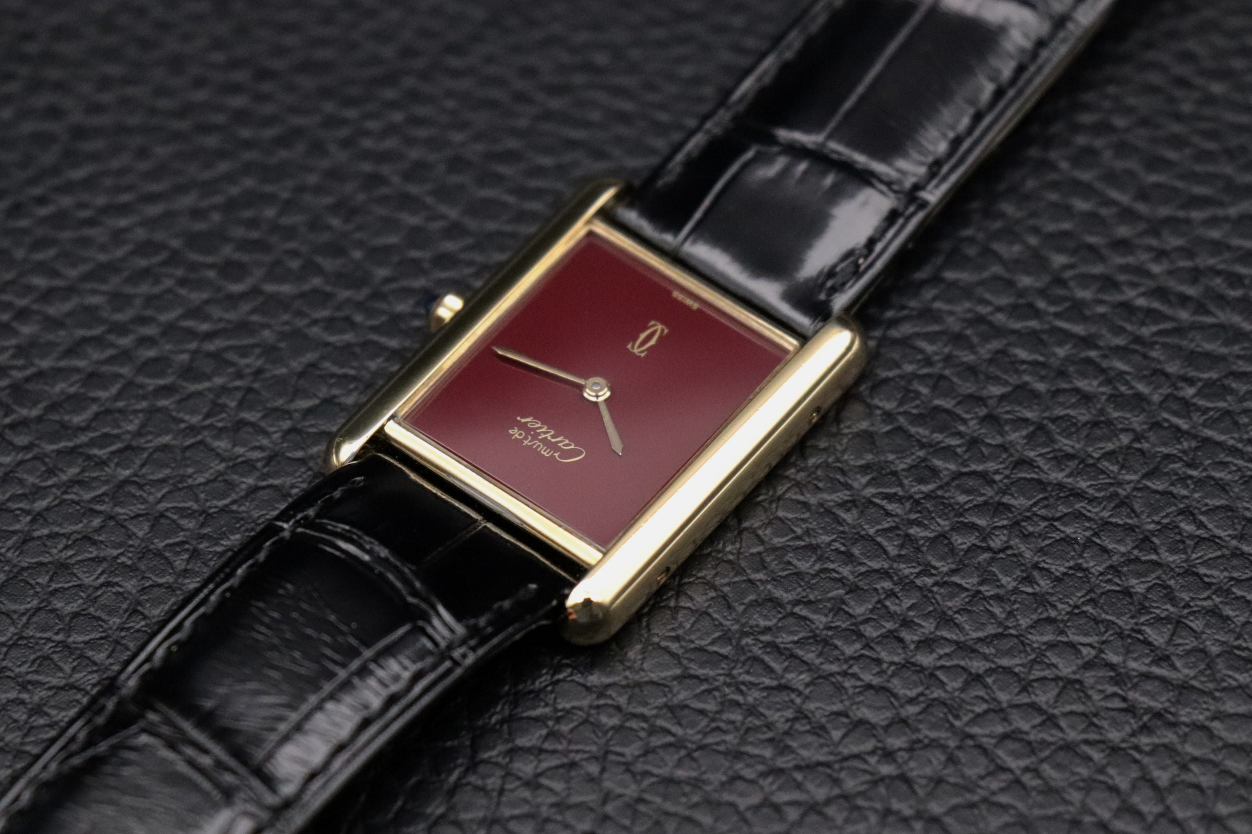 Cartier Tank Must 681008 Burdeaux
