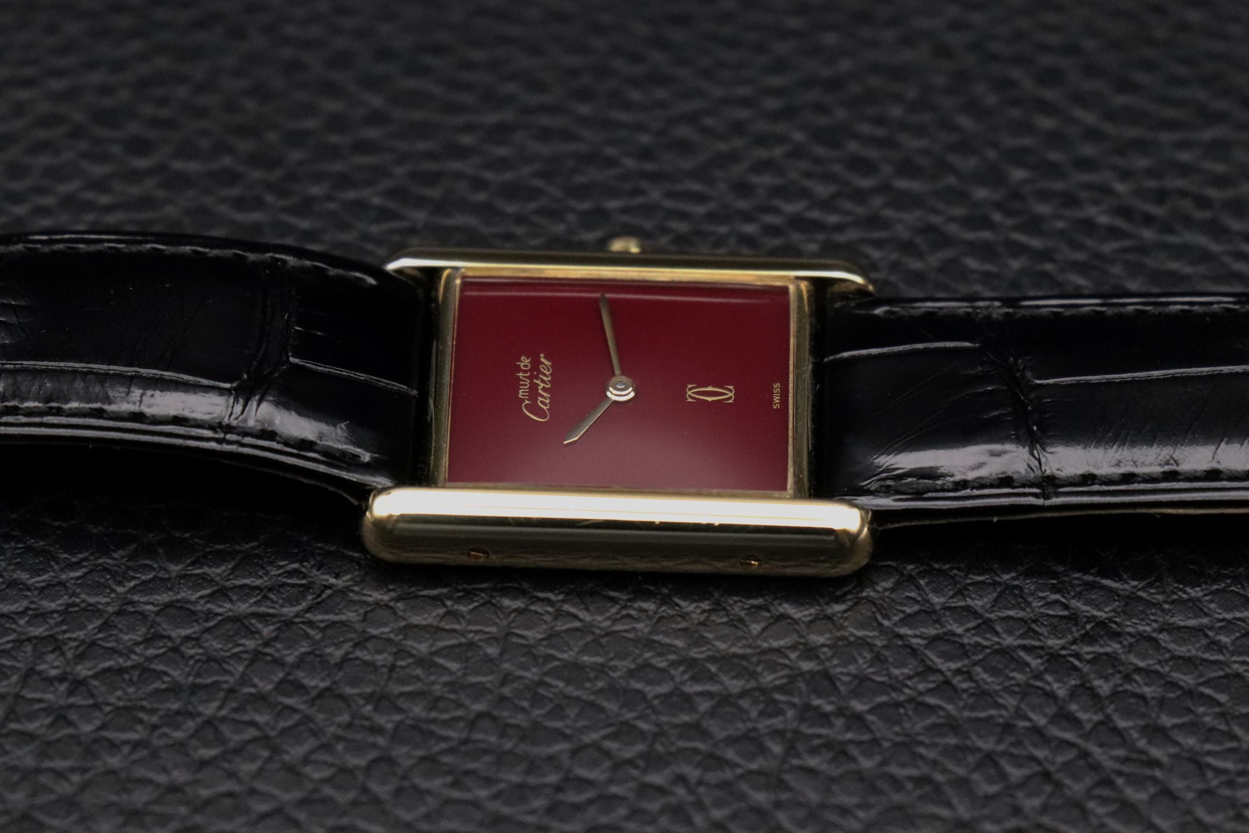 Cartier Tank Must 681008 Burdeaux