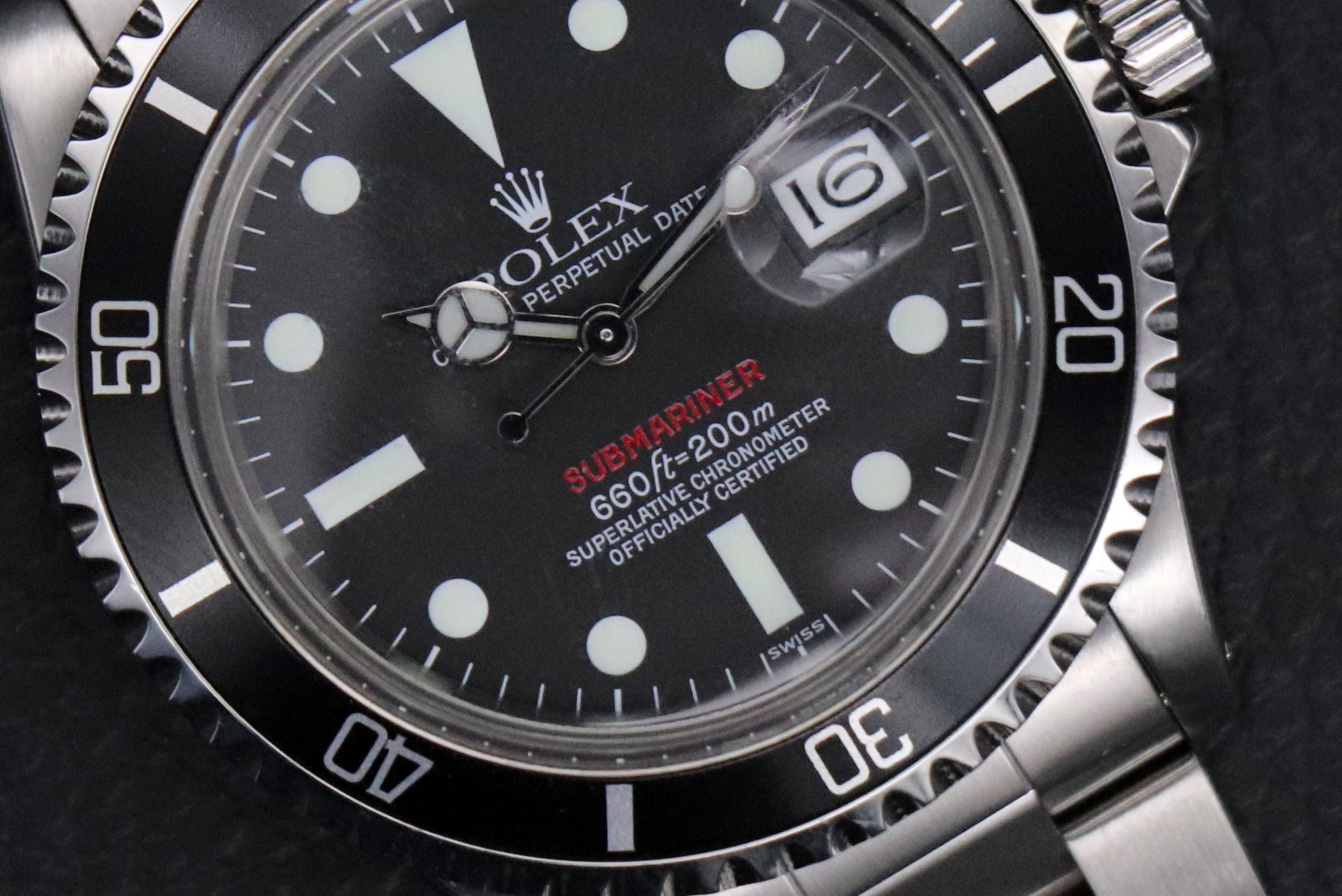 Rolex Submariner 1680 Red