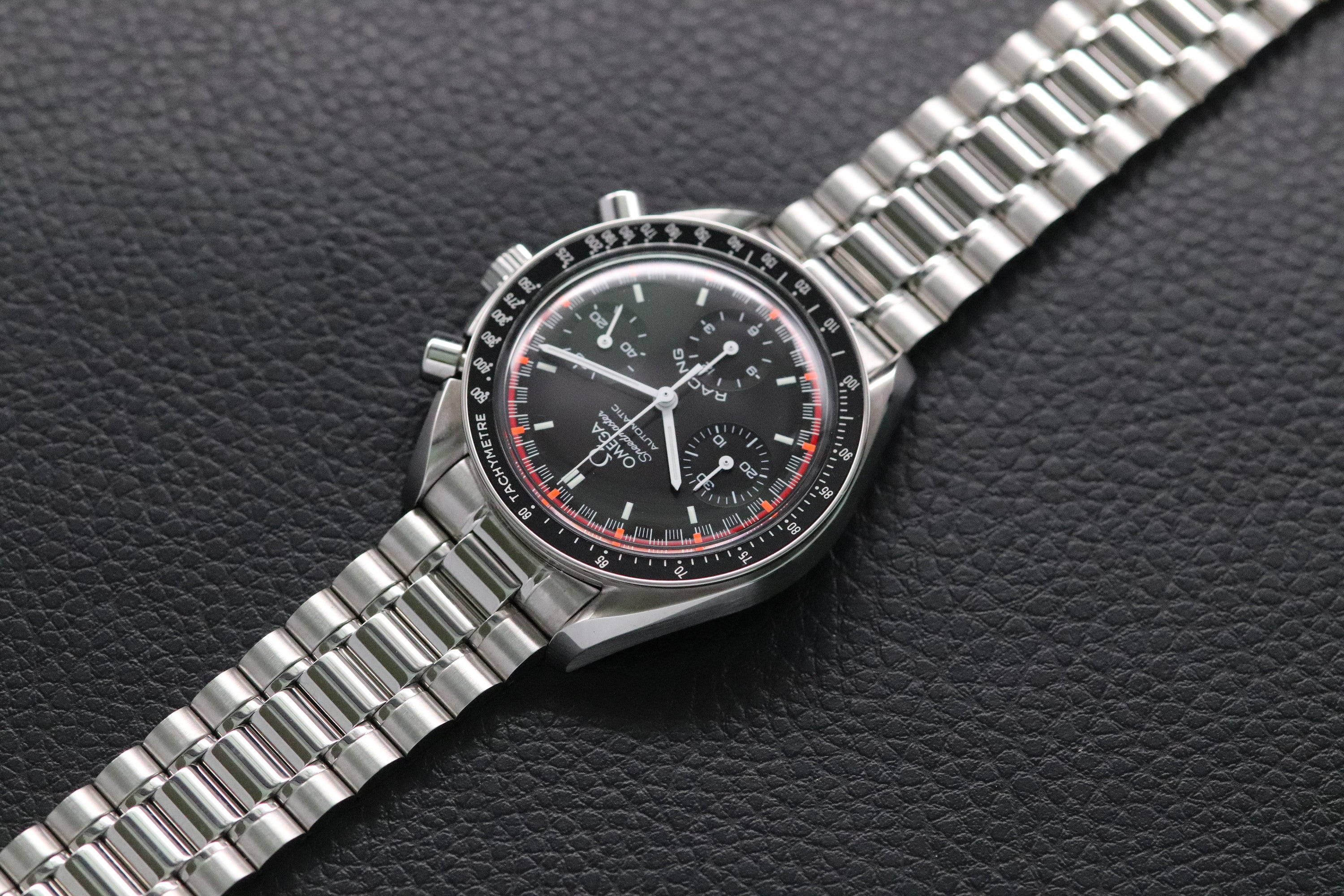 Omega Speedmaster Reduced 3518.50 Michael Schumacher 2001 Fullset Box+Paper