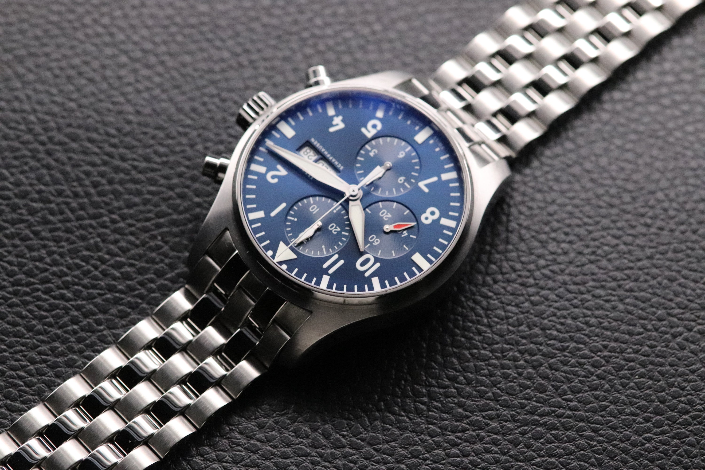 IWC Fliegeruhr Chronograph IW377717 Fullset 2020 Box+Papers