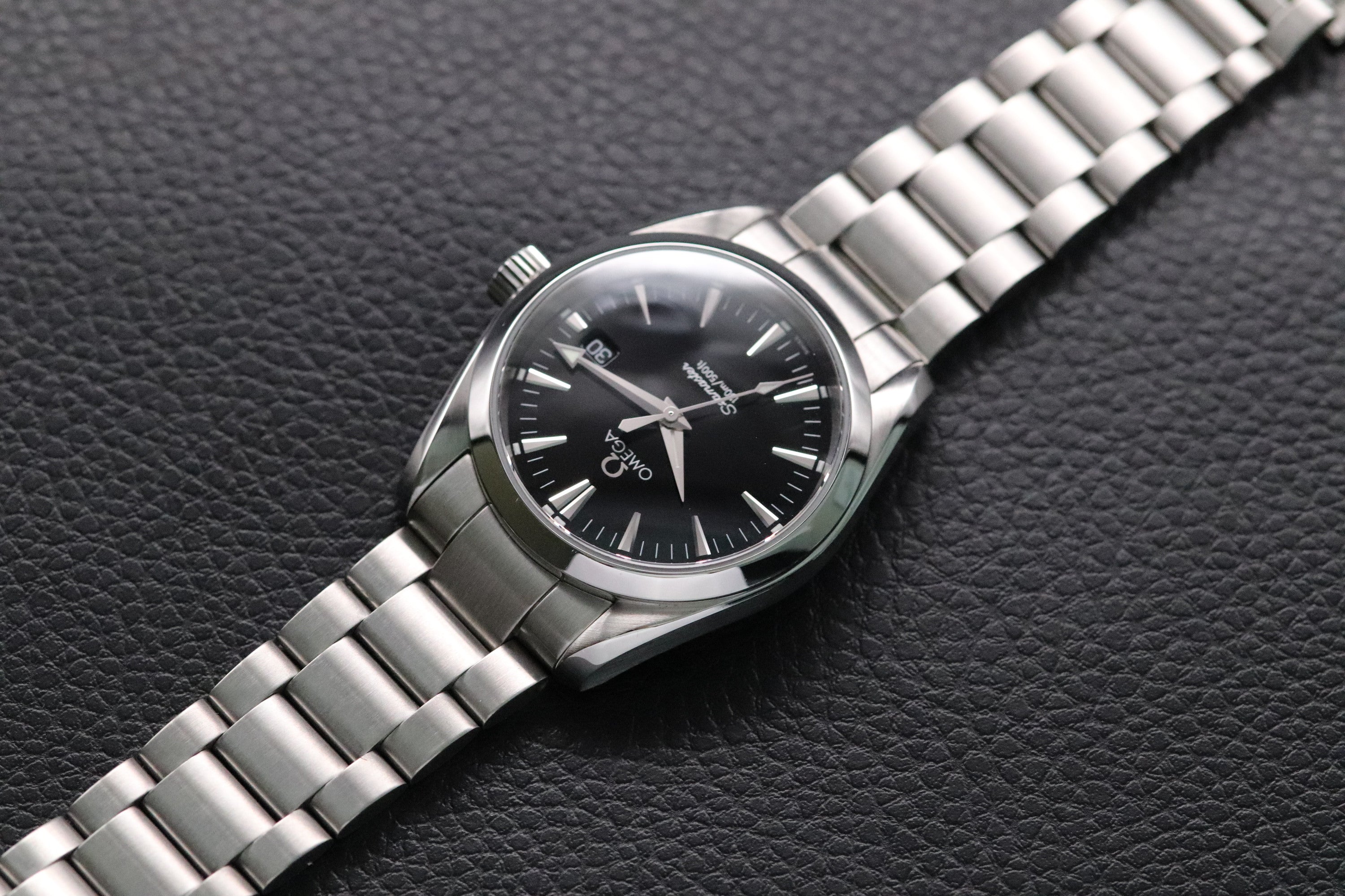 Omega Seamaster Aqua Terra 2518.50 Black Dial 1998