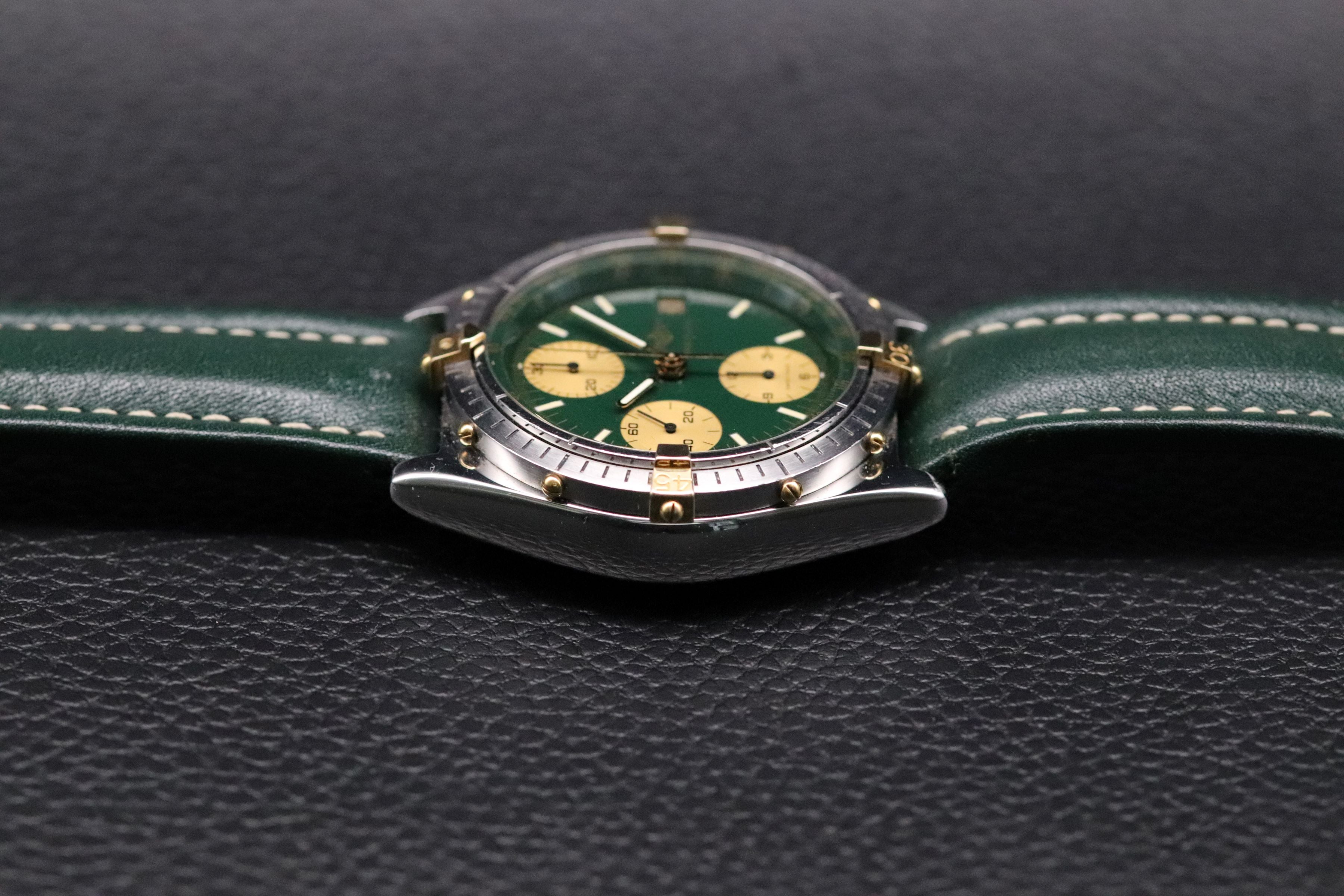 Breitling Chronomat 81950 Green Dial 1992