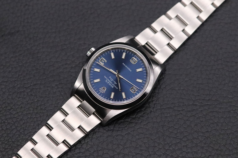 Rolex Air King 14000 Blue NOS