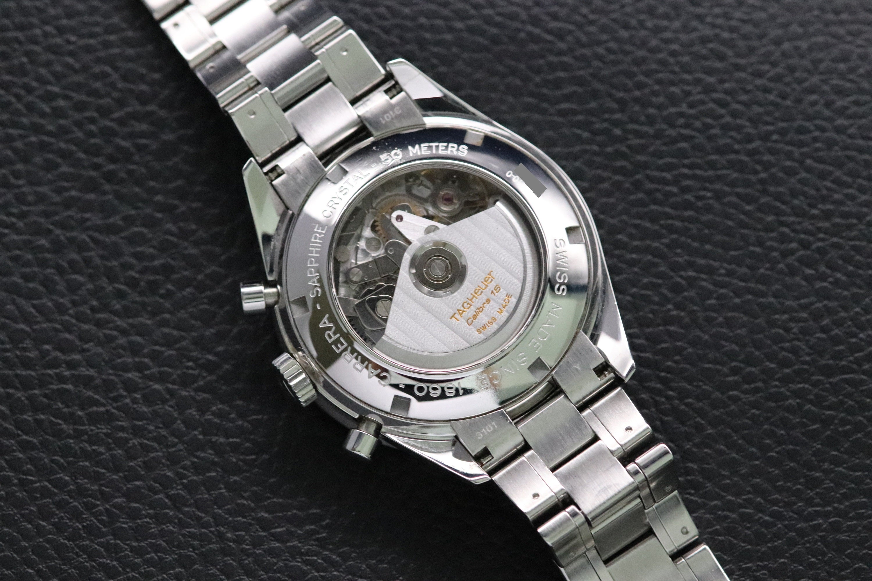 Tag Heuer Carrera Caliber 16 CV2010 Black Dial 2015