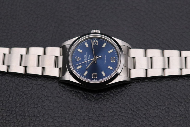 Rolex Air King 14000 Blue NOS