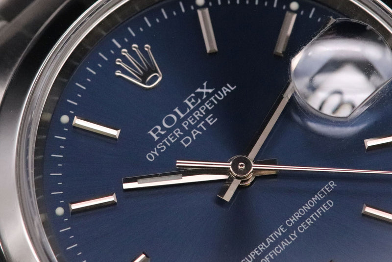 Rolex Date 15200 Blue