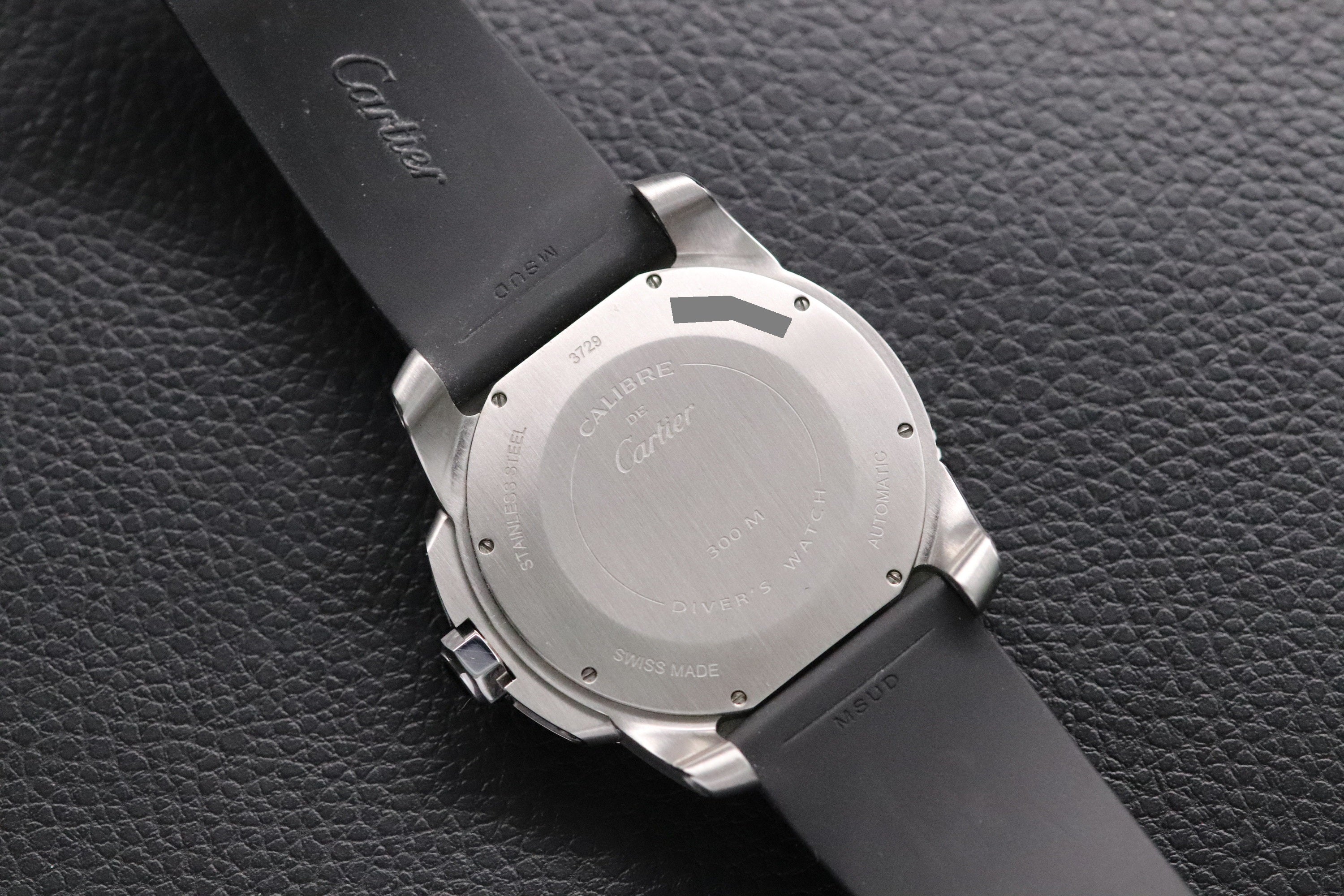 Cartier Calibre de Cartier W7100056 Rubber Strap 2016