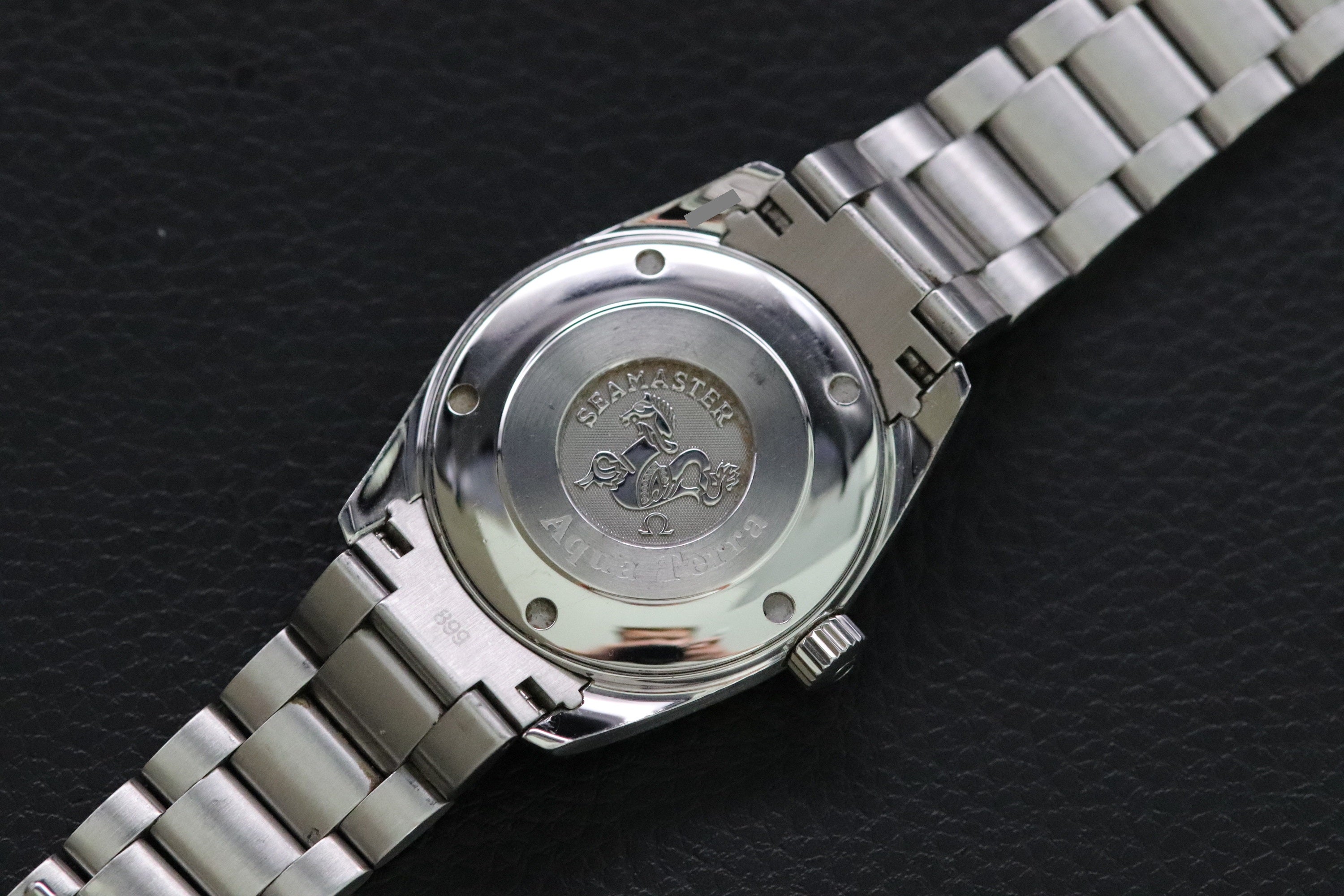 Omega Seamaster Aqua Terra 2518.50 Black Dial 2007 Papers