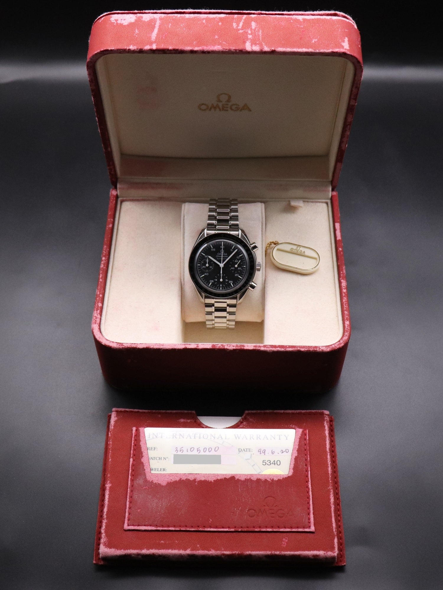 Omega Speedmaster Reduced 3510.50 Fullset 2009 Box+Papers
