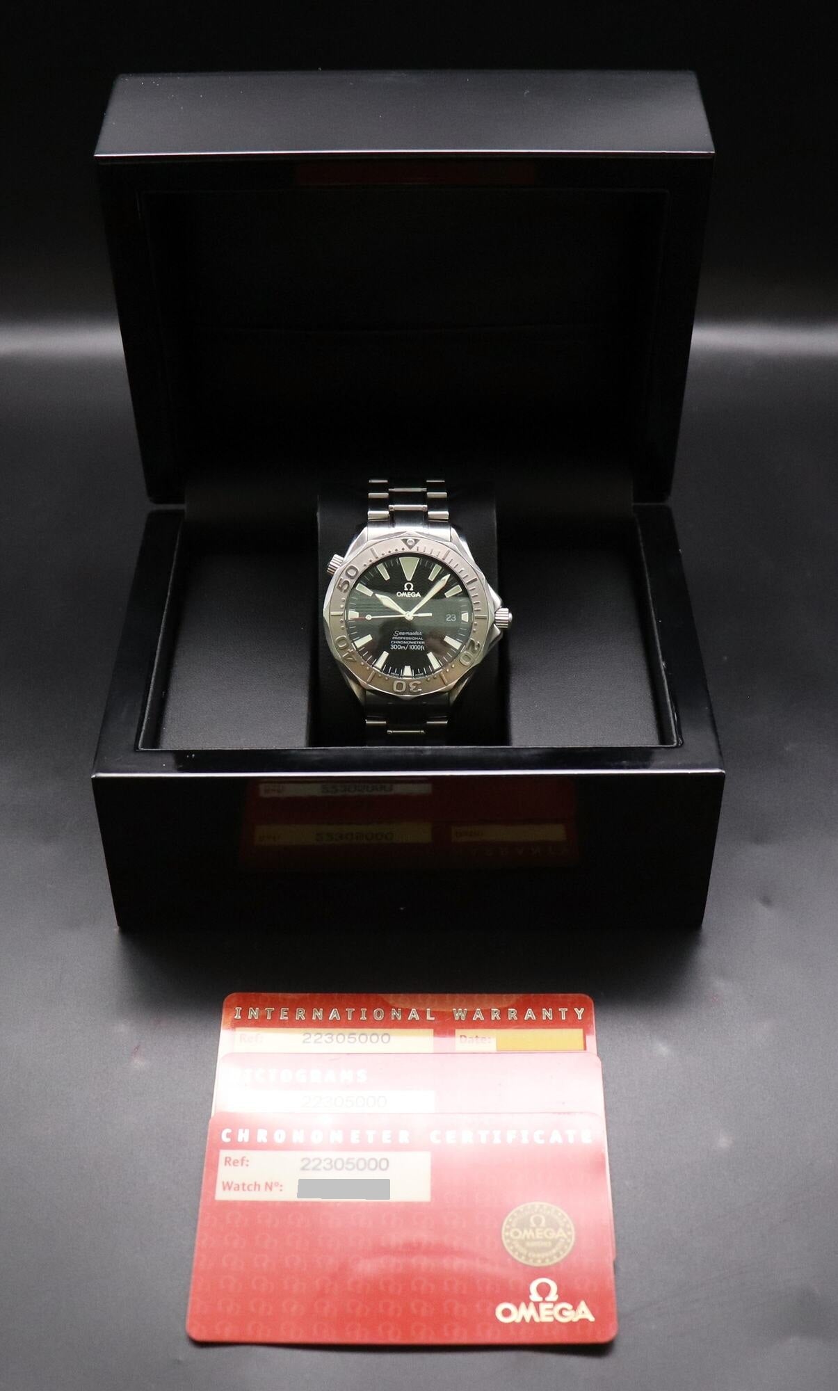 Omega Seamaster 300 2230.50 Papers 2008