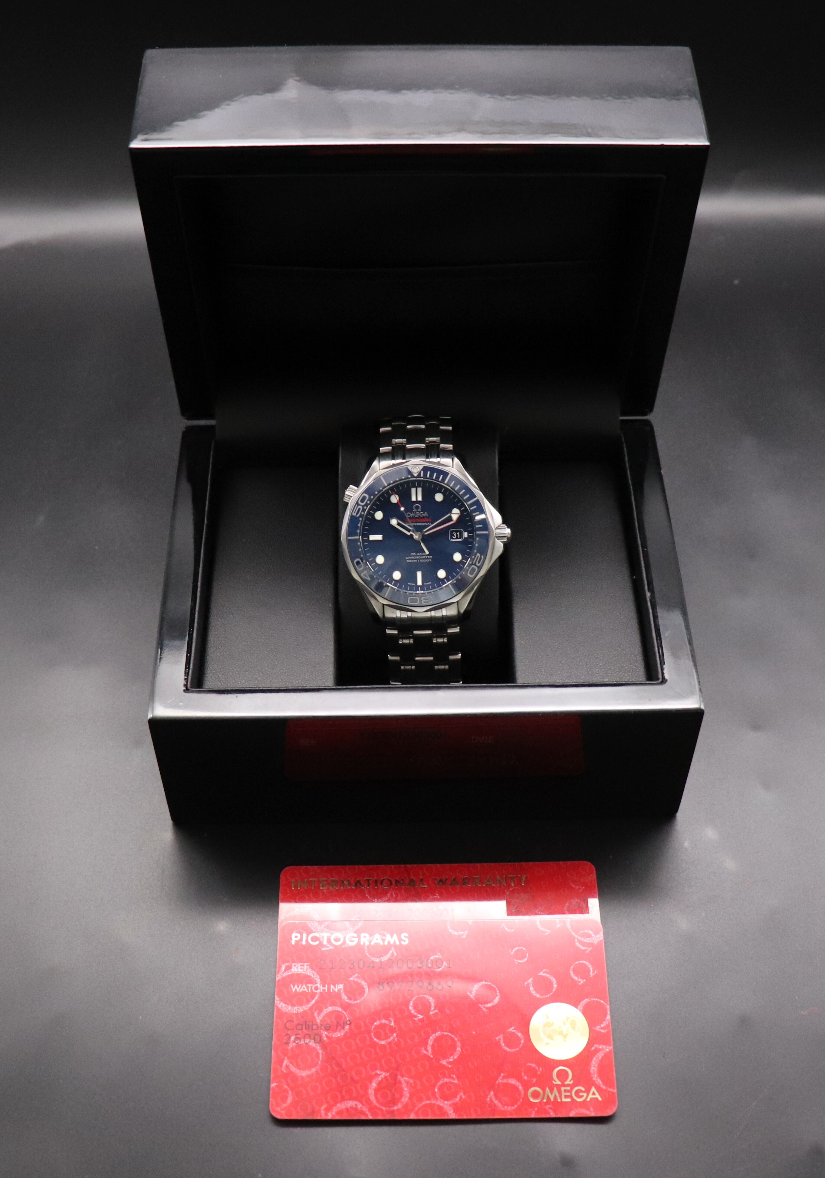Omega Seamaster 212.30.41.20.03.001 Papers 2019