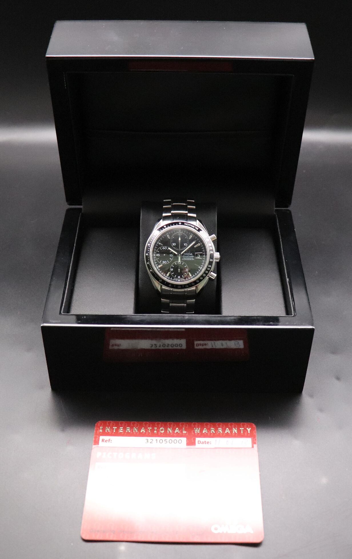 Omega Speedmaster Date 3210.50 Papers 2011