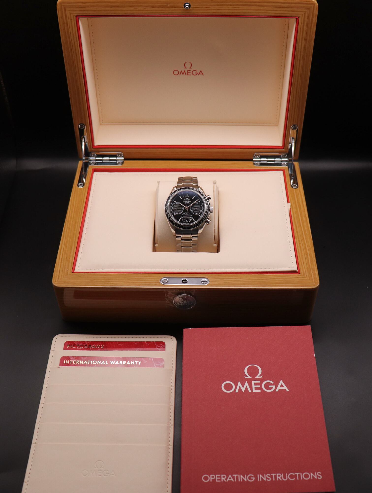 Omega Speedmaster Racing 326.30.40.50.01.001 Fullset 2023 Box+Paper