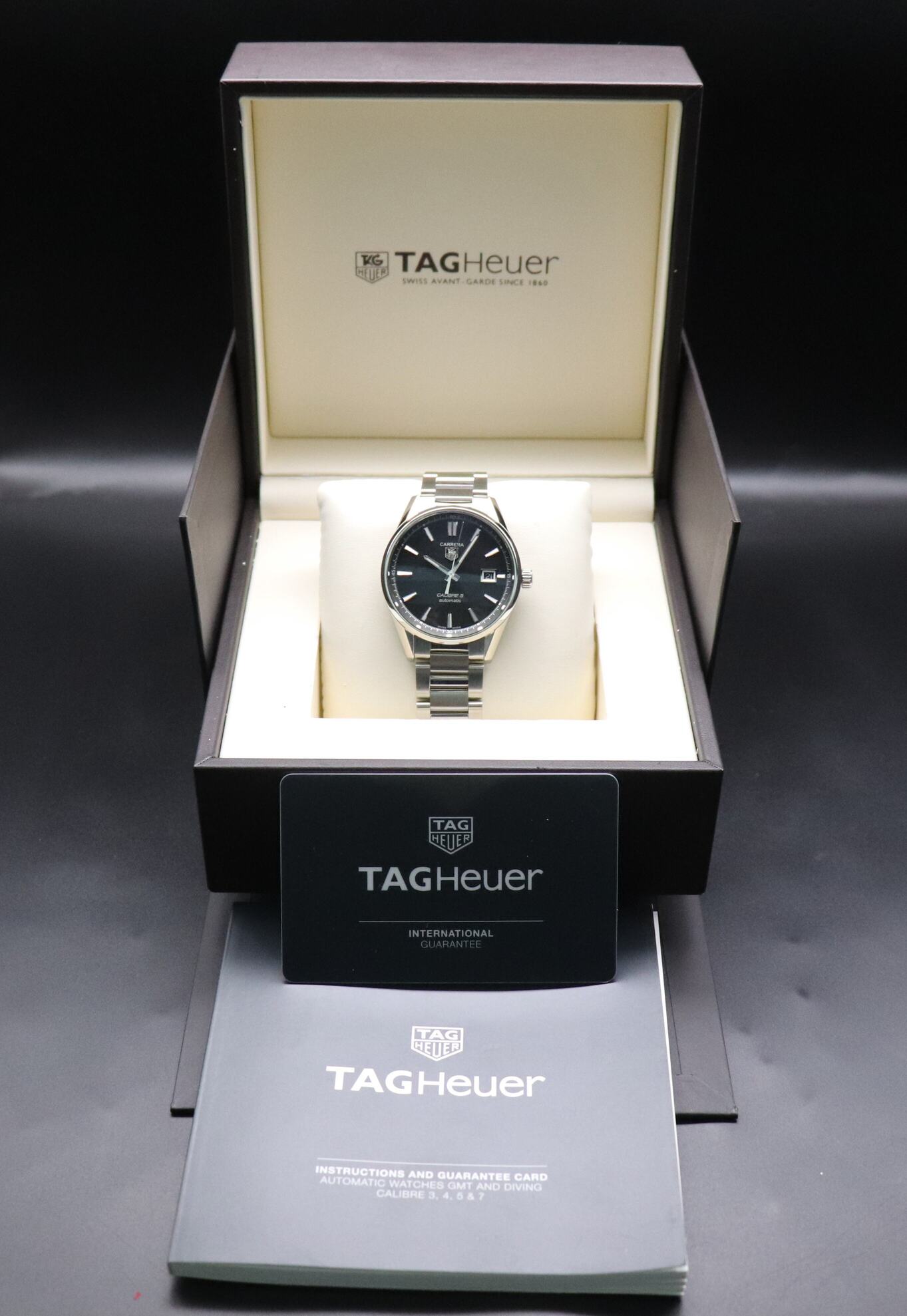 Tag Heuer Carrera Calibre 5 WAR211A Fullset 2018 Box+Papers