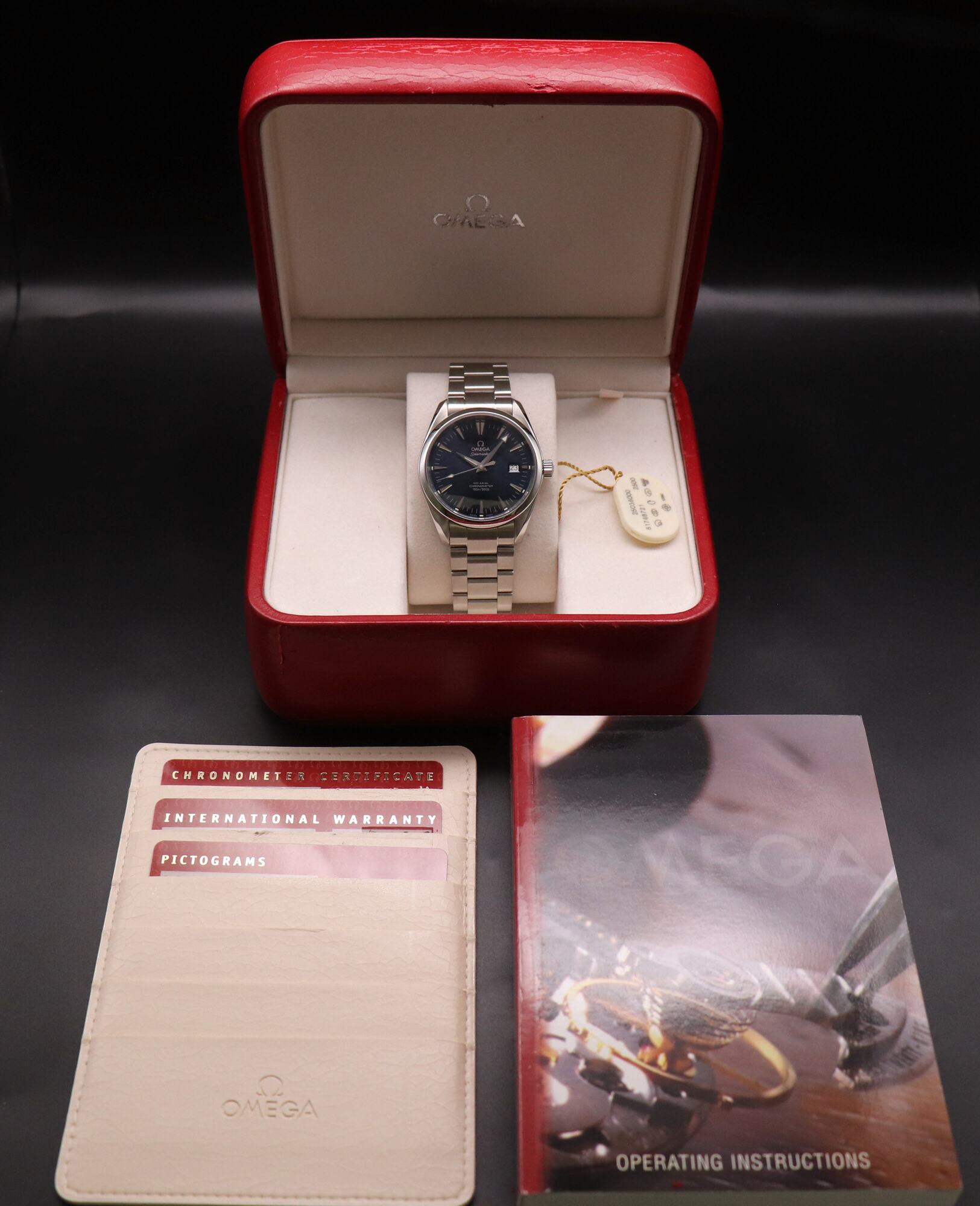 Omega Seamaster Aqua Terra 2503.80 Fullset 2007 Box+Papers