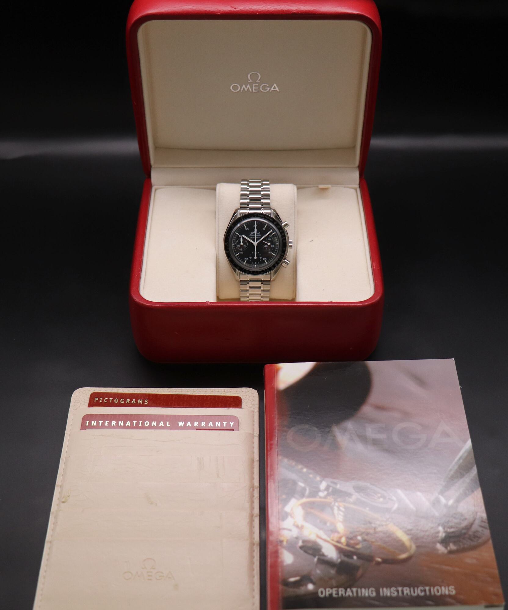Omega Speedmaster Reduced 3510.50 Fullset 2000 Box+Papers