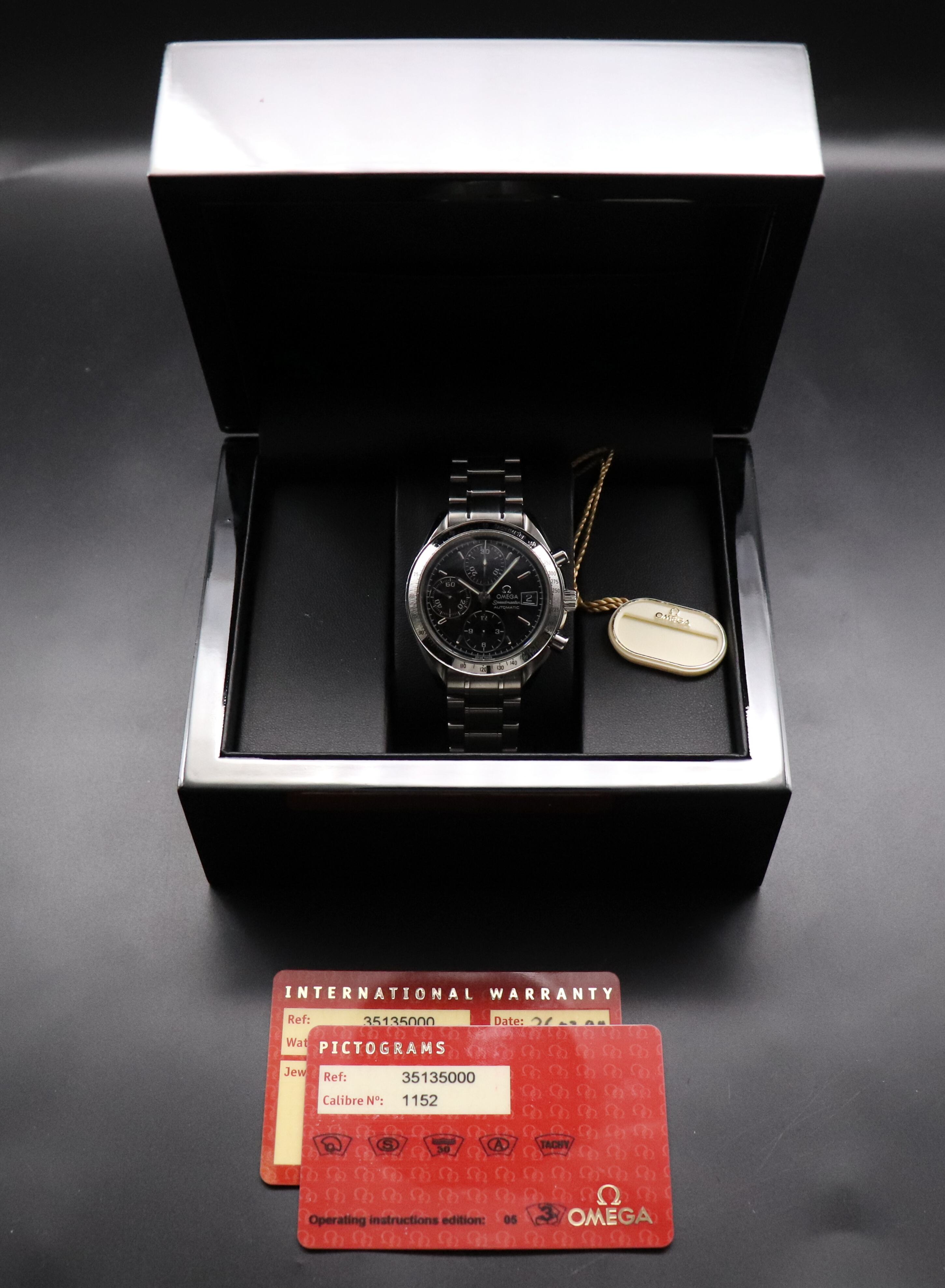 Omega Speedmaster Date 3513.50 Fullset 1998 Box+Papers
