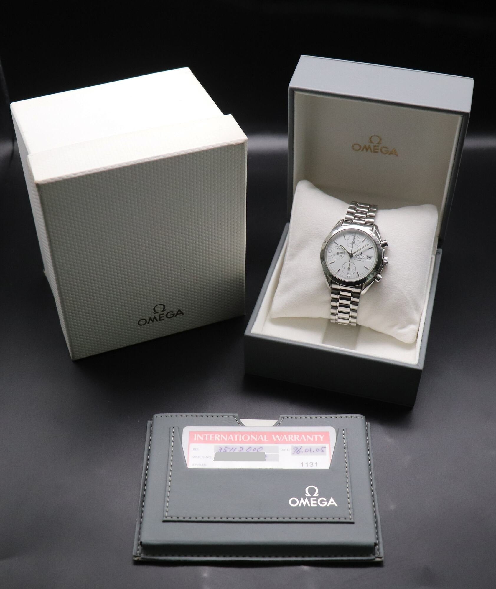 Omega Speedmaster Date 3511.20 Fullset 1996 Box+Papers