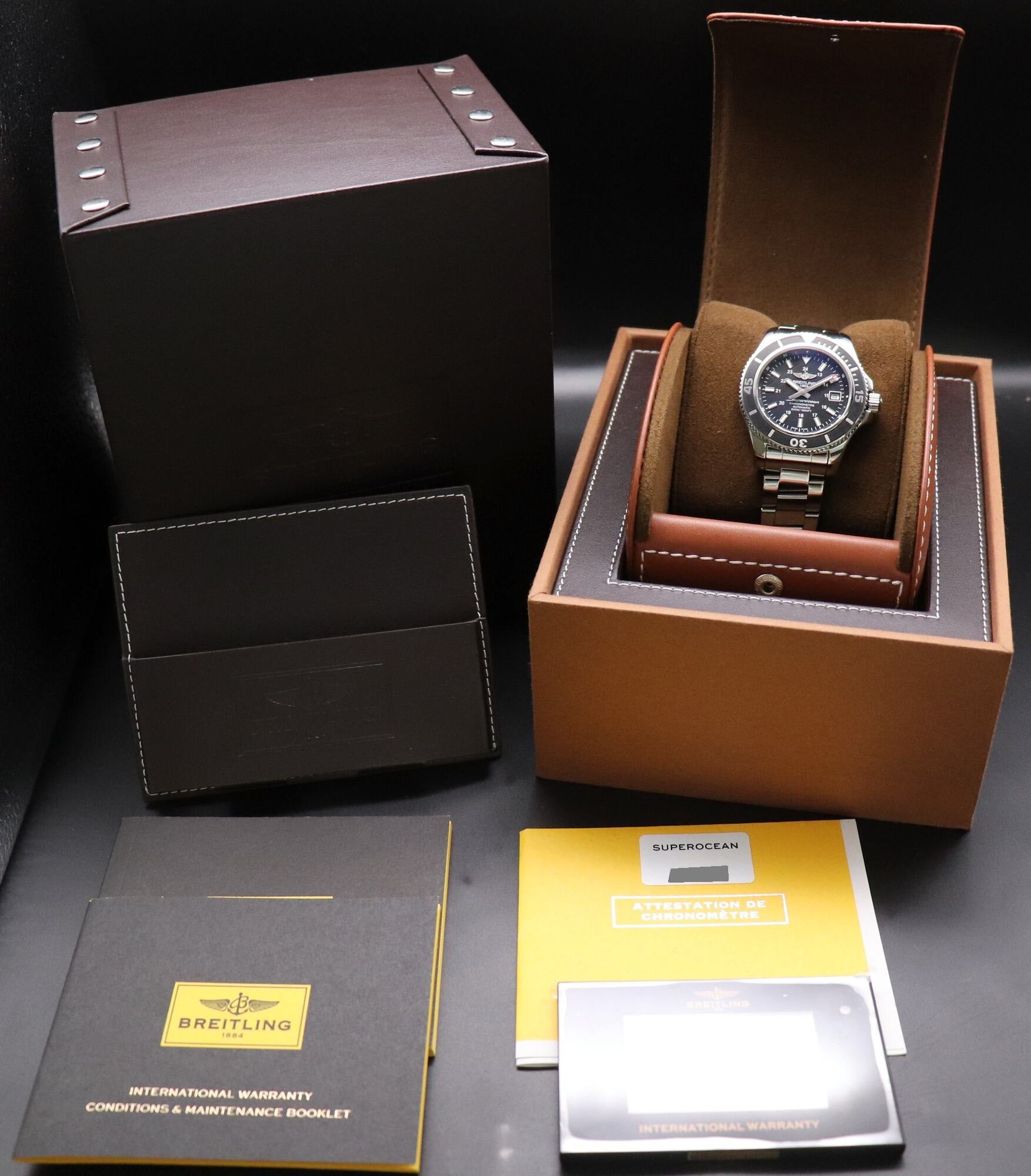 Breitling Superocean II A17365 Fullset 2018 Box+Paper
