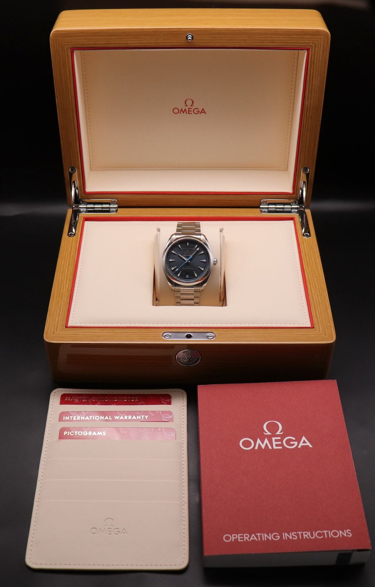 Omega Aqua Terra 220.10.41.21.03.002 Fullset 2018 Box+Papers