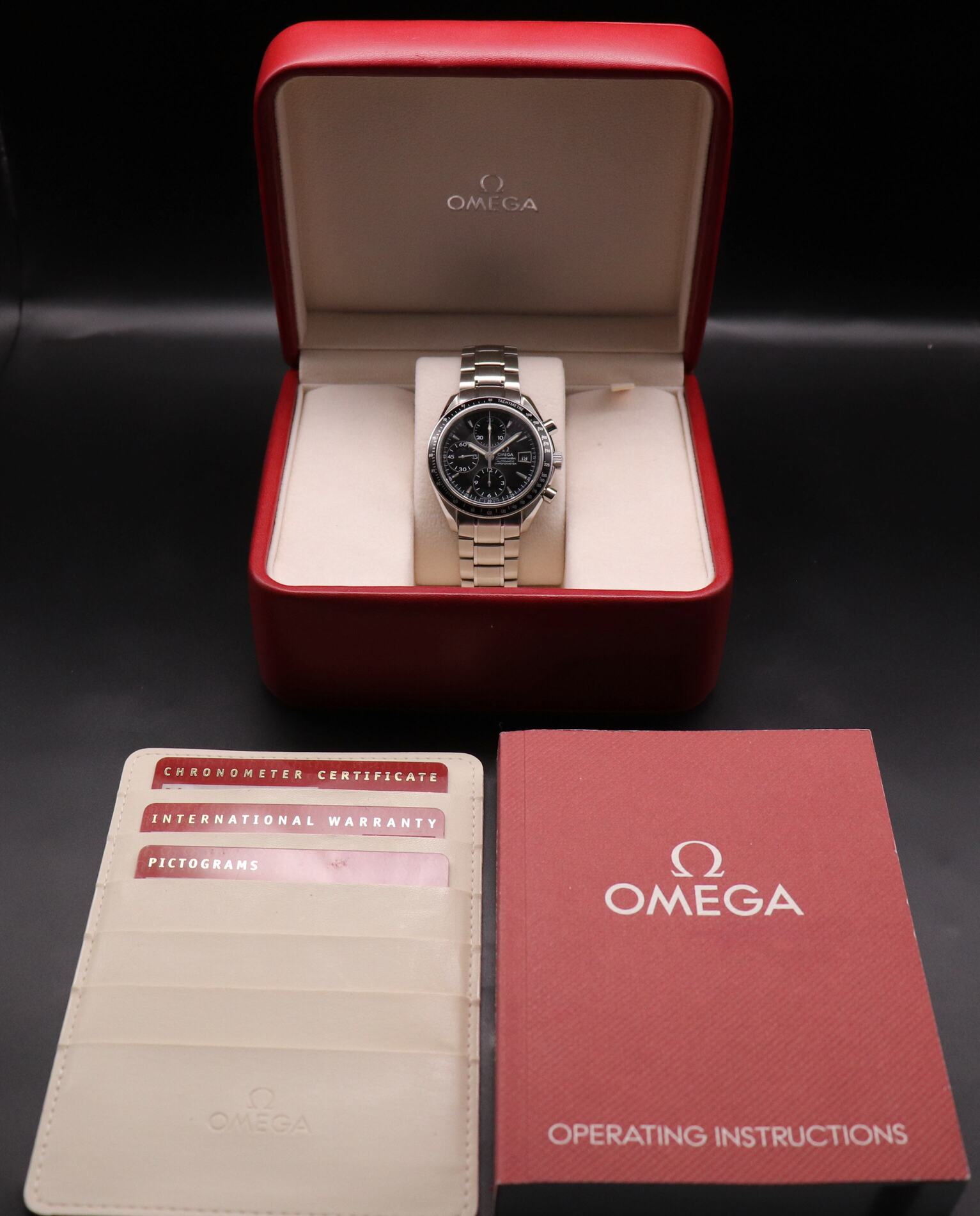 Omega Speedmaster Date 3210.50 Fullset 2011 Box+Paper