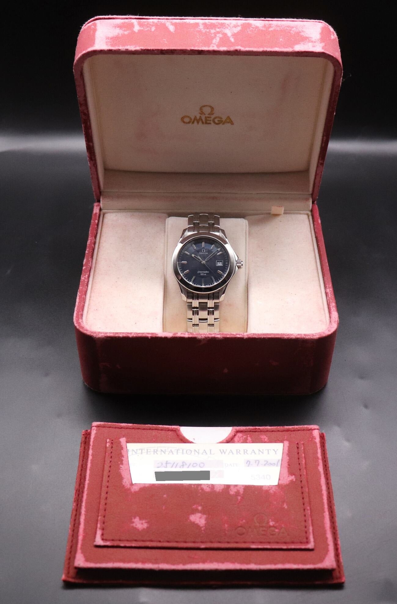 Omega Seamaster 120M 2511.81 Fullset 2001 Box+Papers