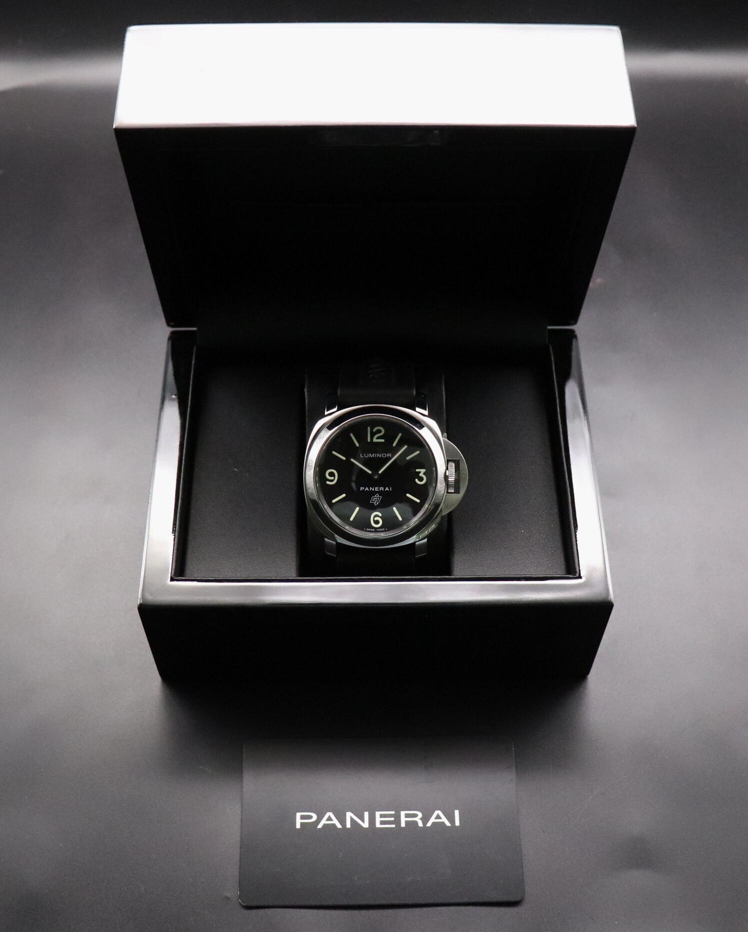 Panerai Luminor Base Logo PAM01000 Papers 2017