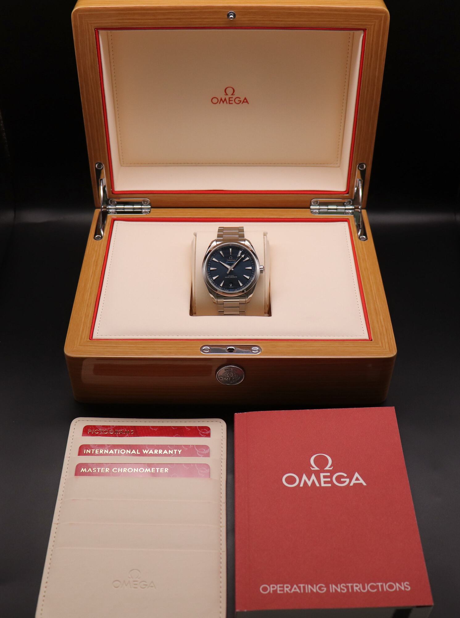 Omega Seamaster Aqua Terra 220.10.41.21.03.001 Fullset 2018 Box+Paper