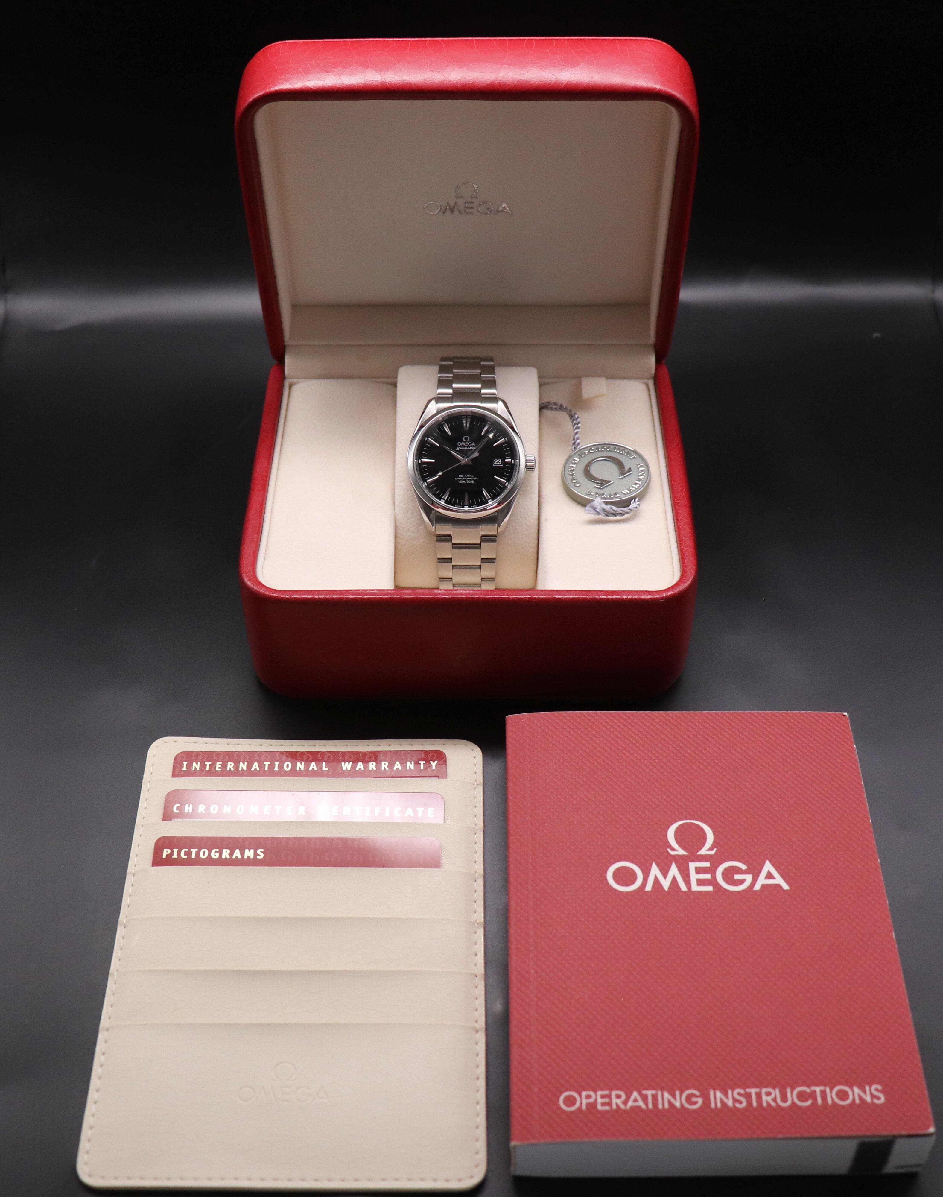 Omega Seamaster Aqua Terra 2503.50 Fullset 2010 Box+Papers